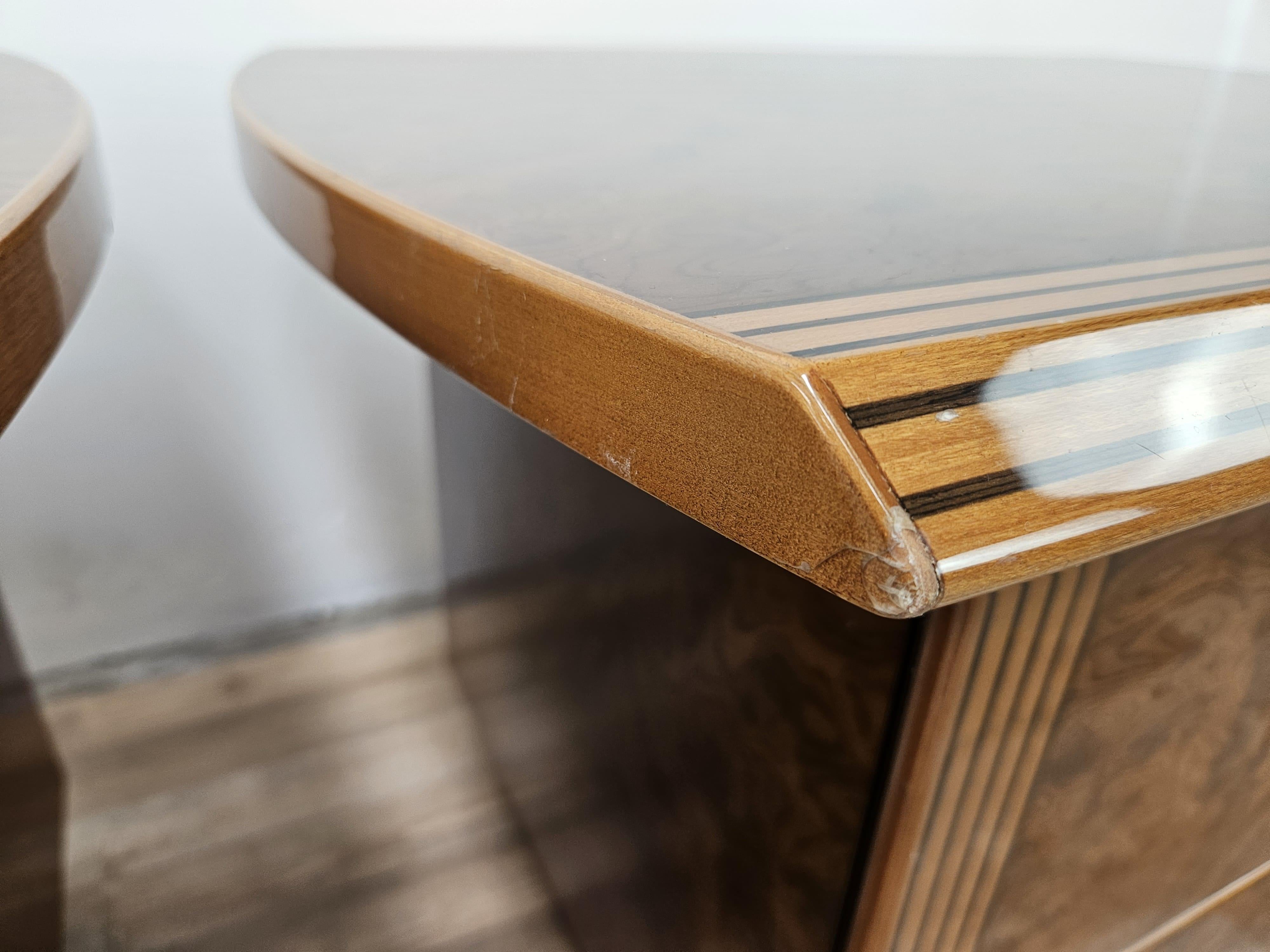 Comodini in noce stile Artona 'Afra e Tobia Scarpa' en venta 6