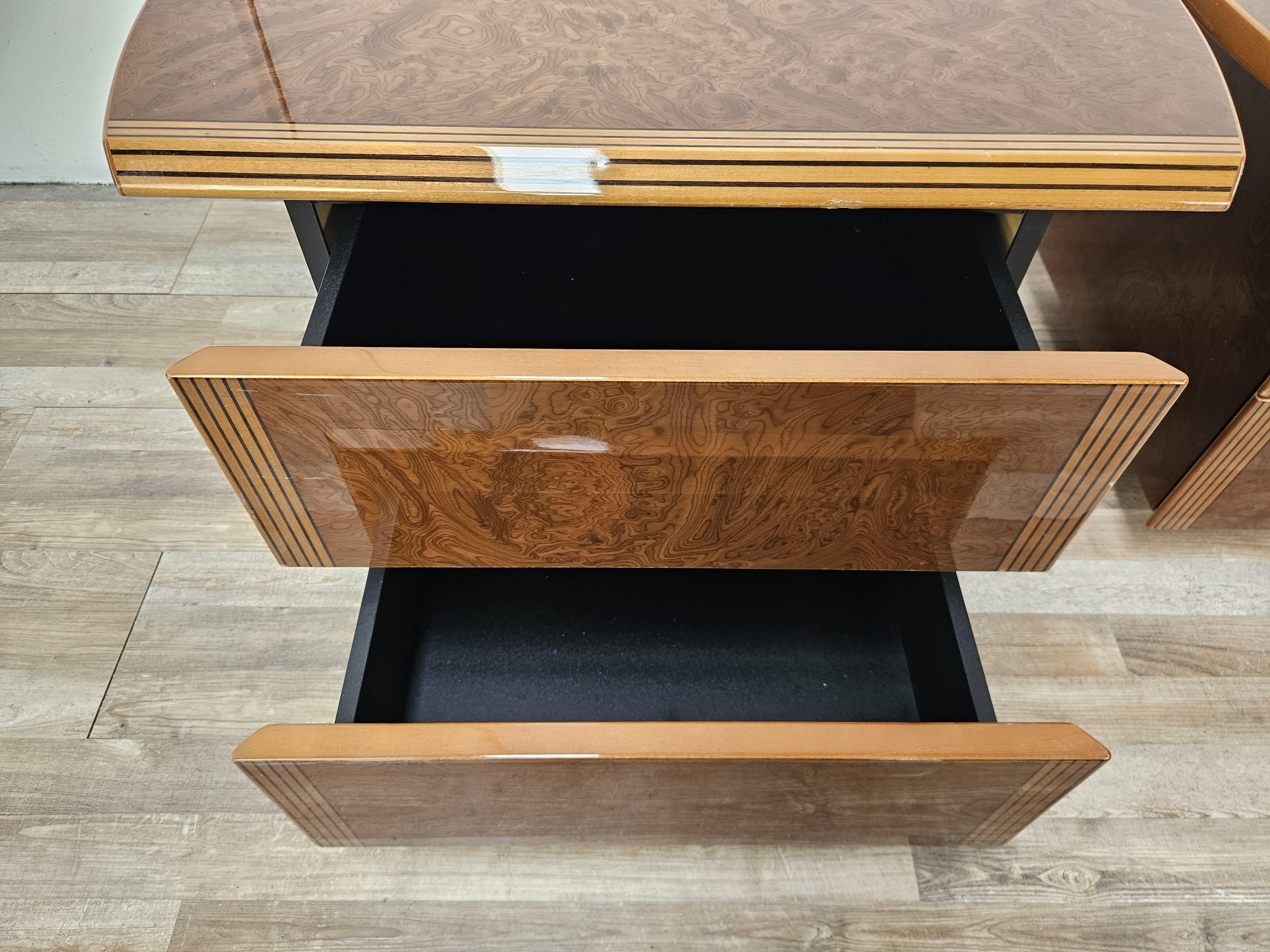 Comodini in noce stile Artona 'Afra e Tobia Scarpa' en venta 8