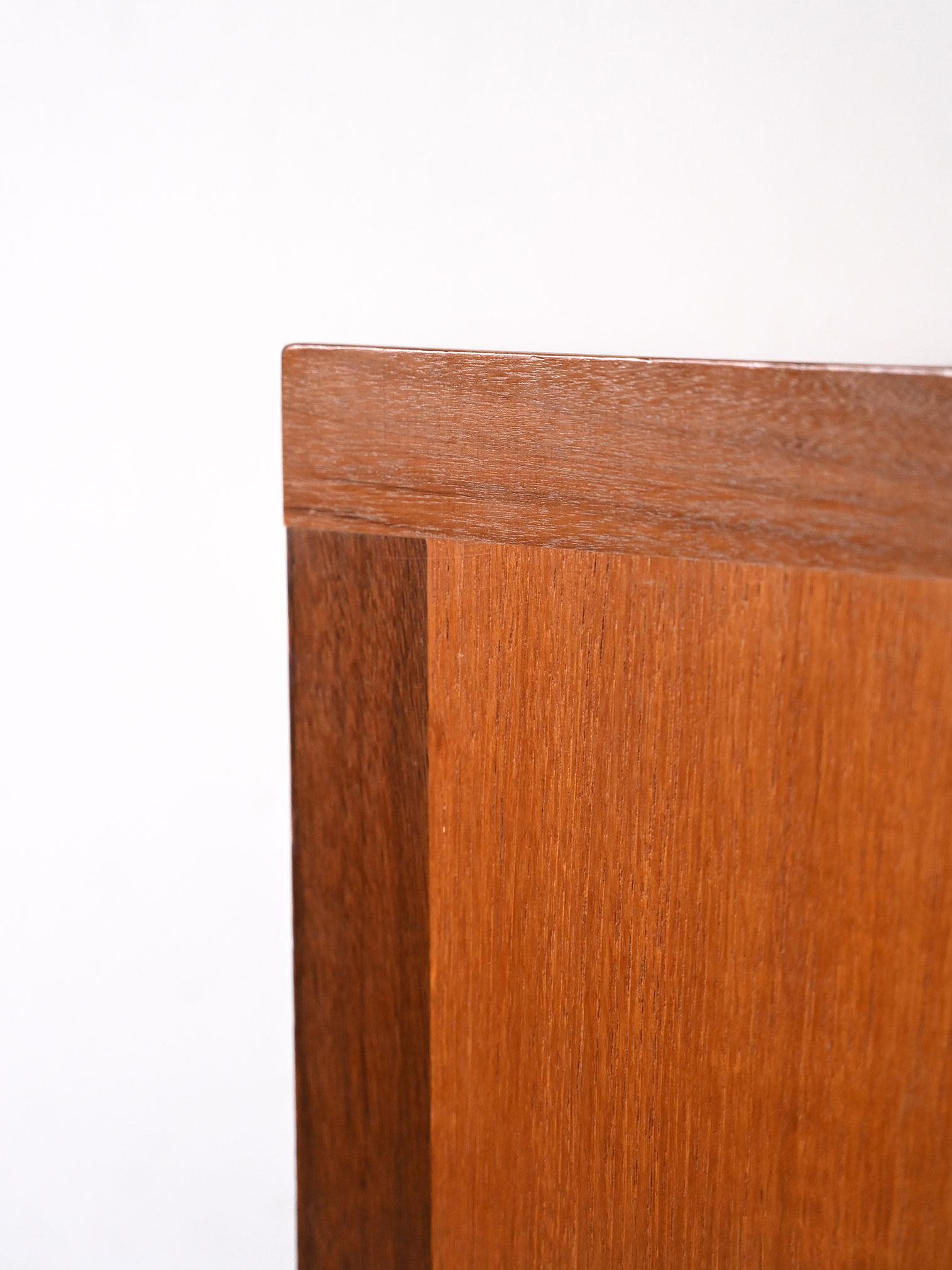 Scandinavian nightstands with open compartment 5