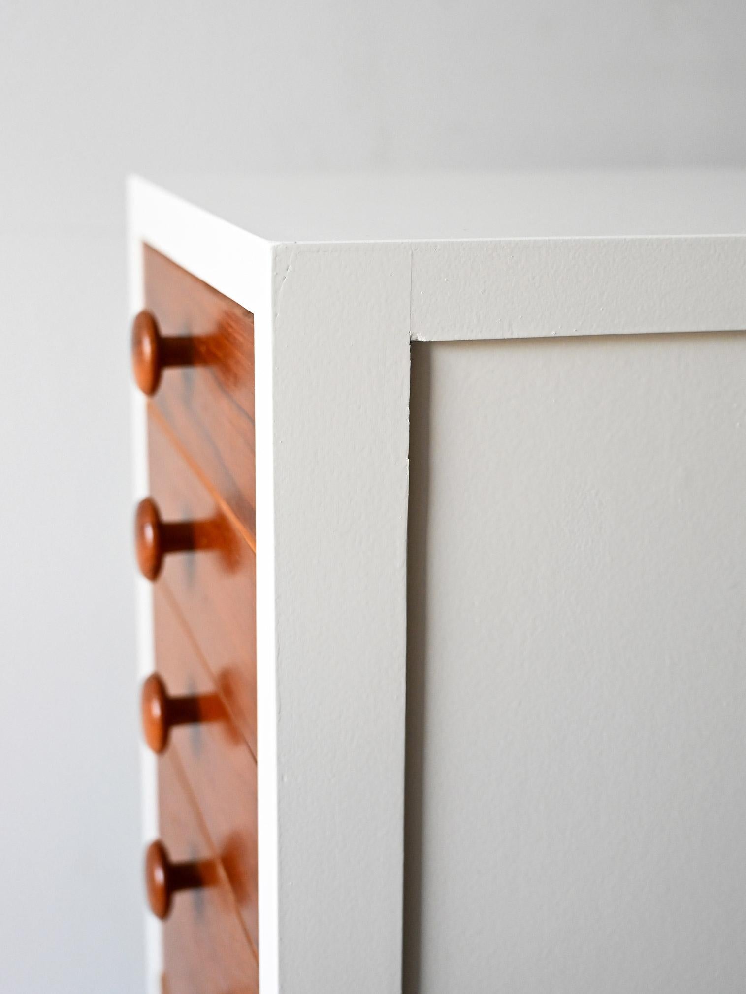 Mid-20th Century Vintage nightstands with drawers For Sale