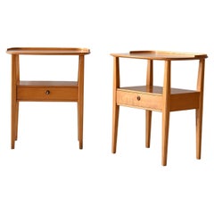 Comodini vintage in betulla