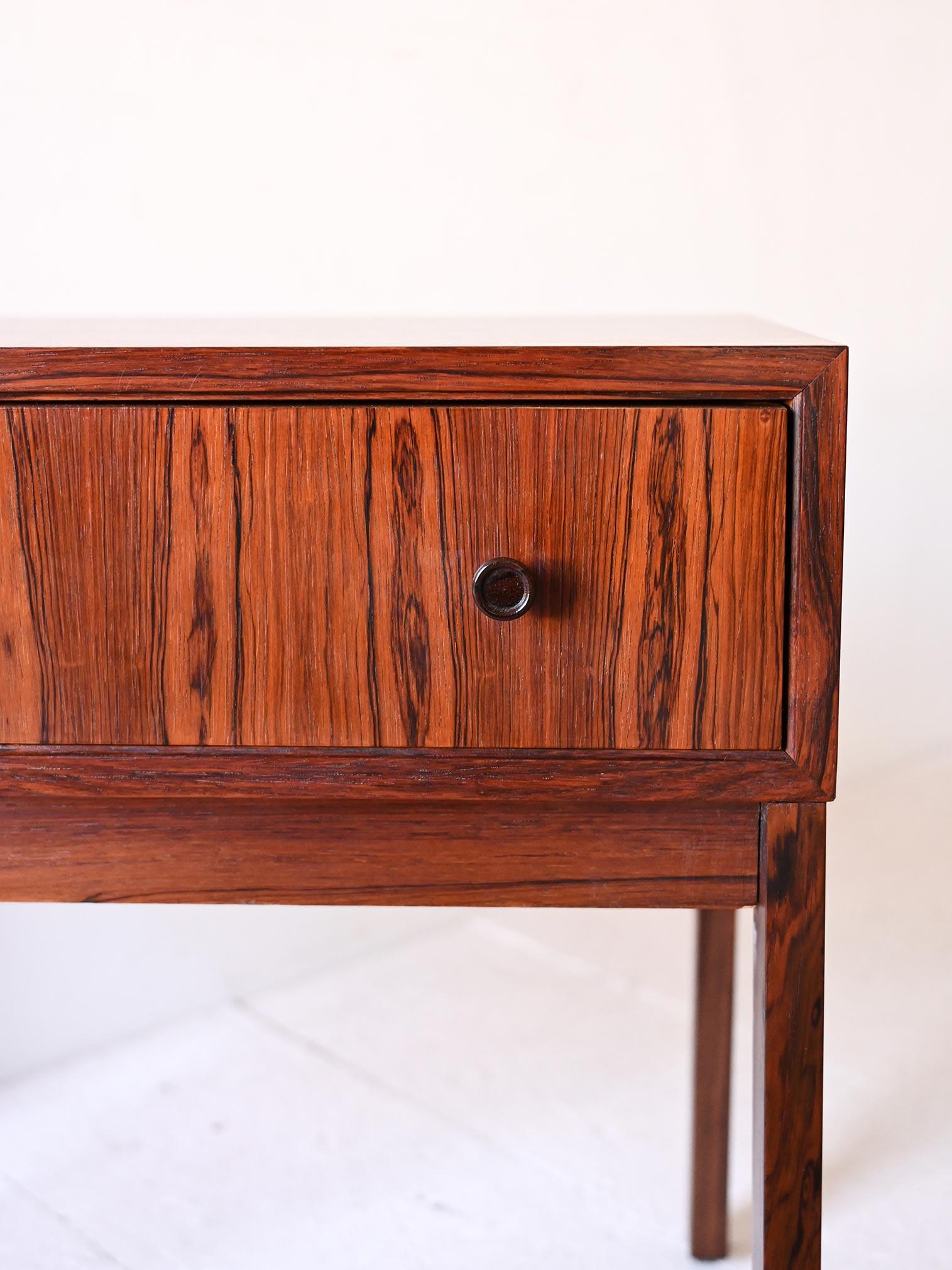 Kingwood Comodino anni '60 in palissandro