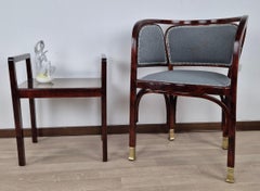 Minimalist Art Deco Nightstand " Vanity "