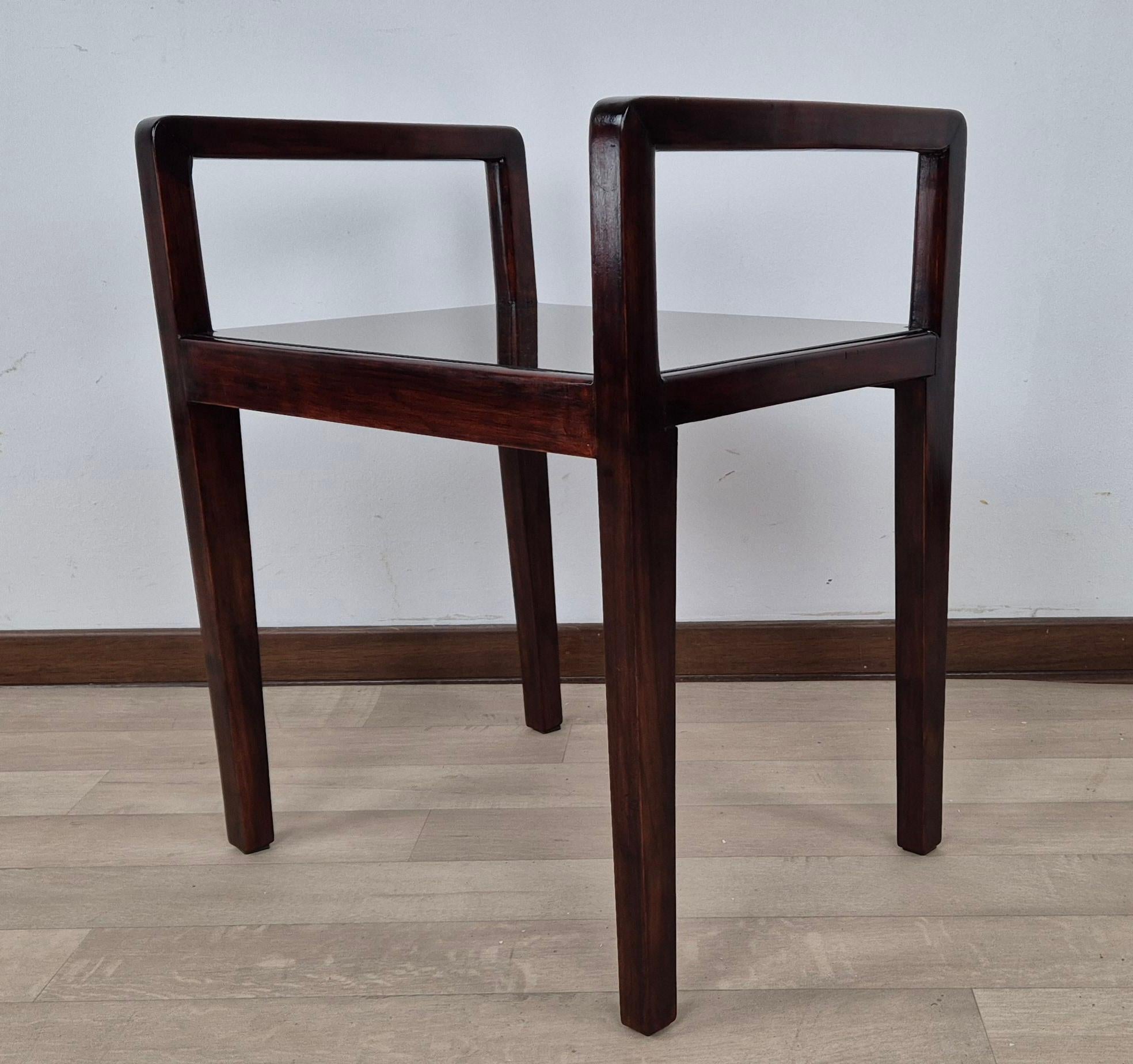 Art Deco Minimalist 'Vanity' Nachttisch (Art déco) im Angebot