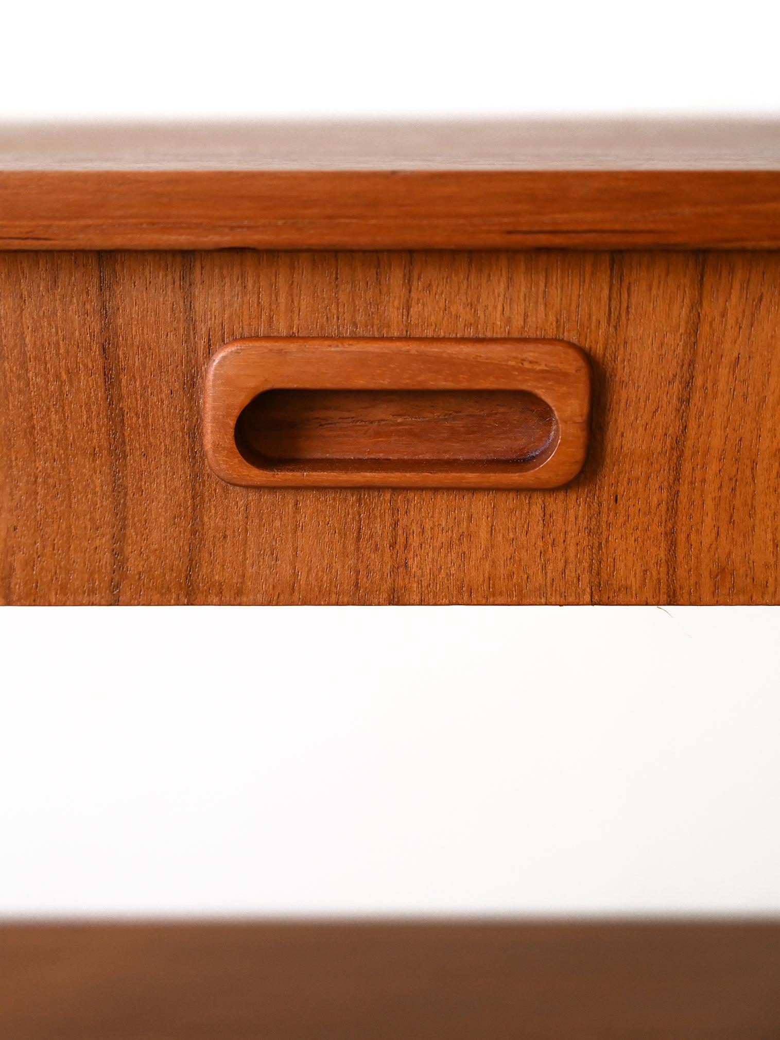 Danish Teak Nightstand For Sale 3