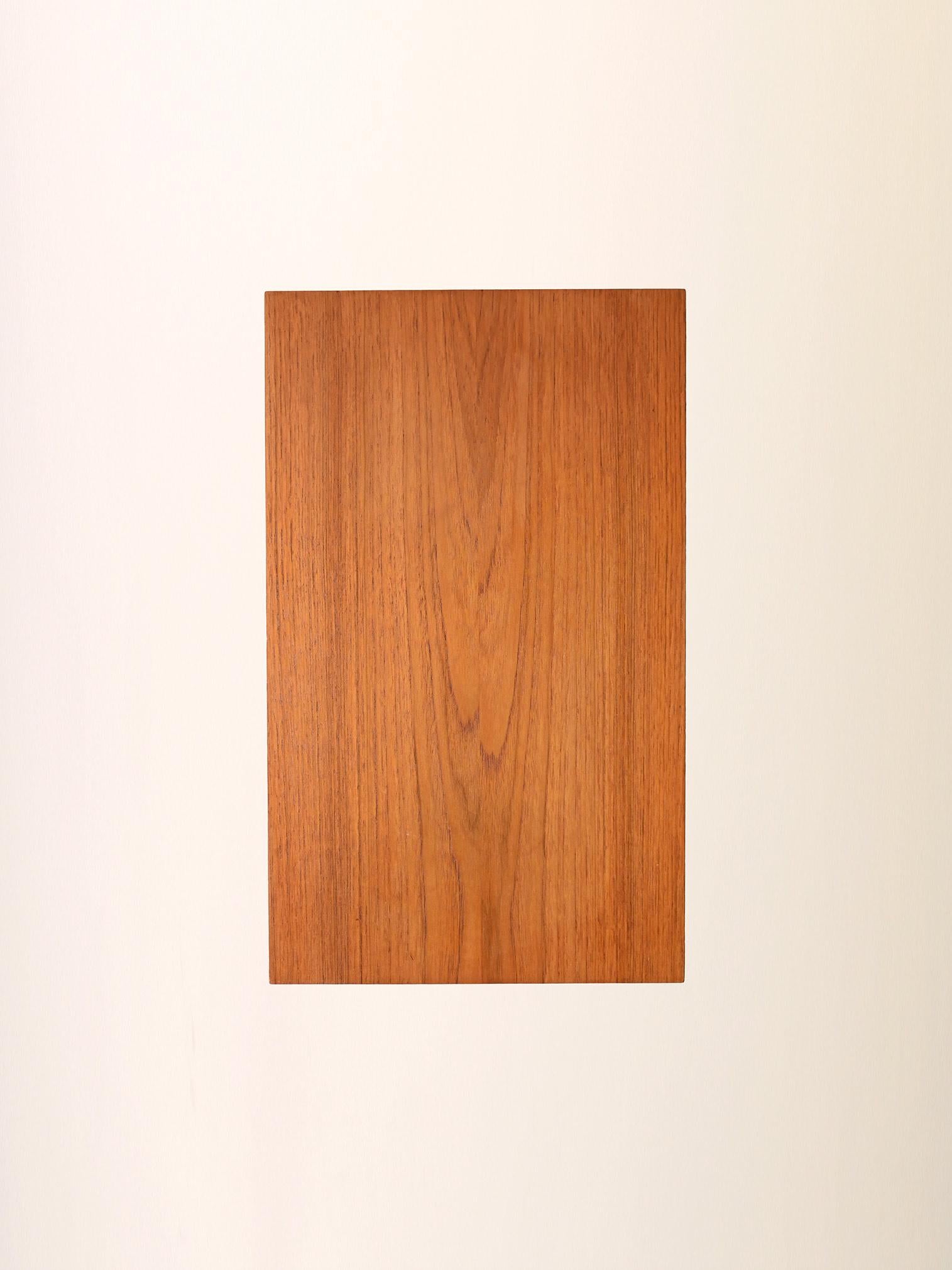 Danish Teak Nightstand For Sale 4