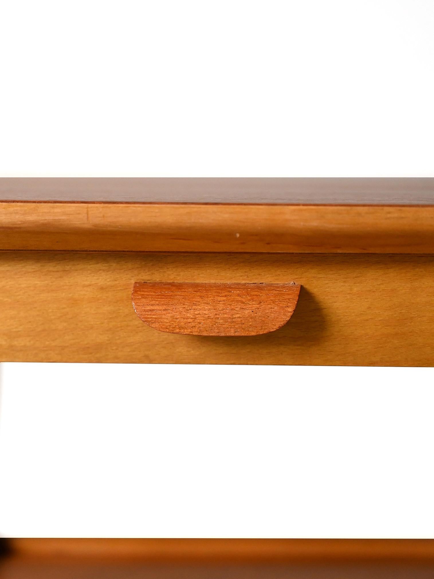 Scandinavian-made teak bedside table For Sale 2