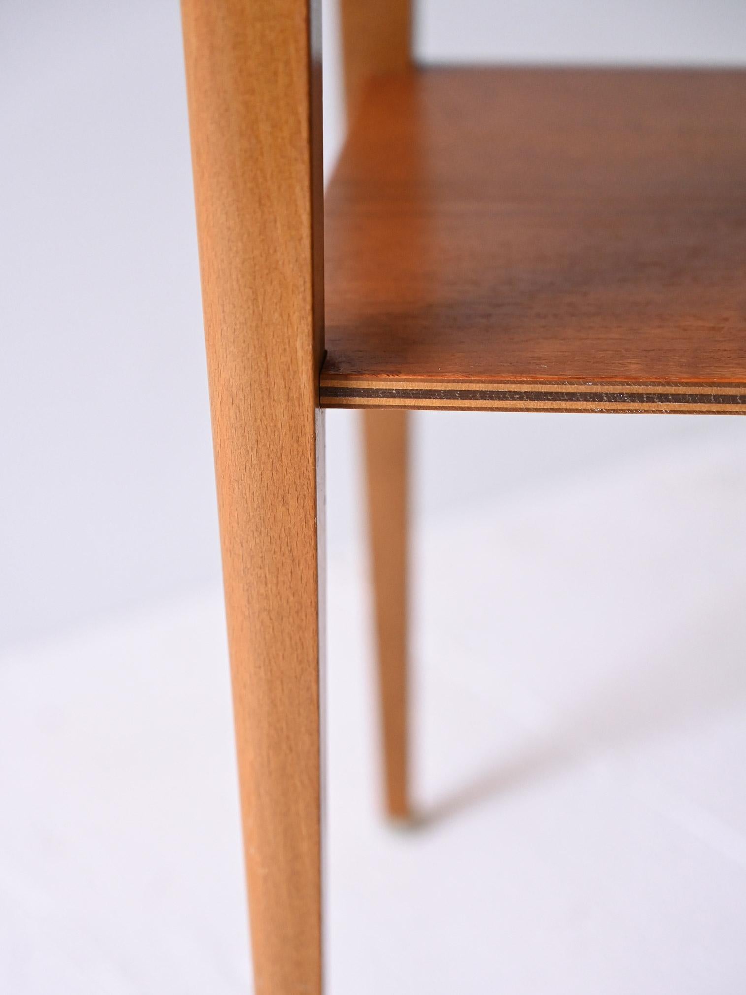 Teak Comodino retrò in teak