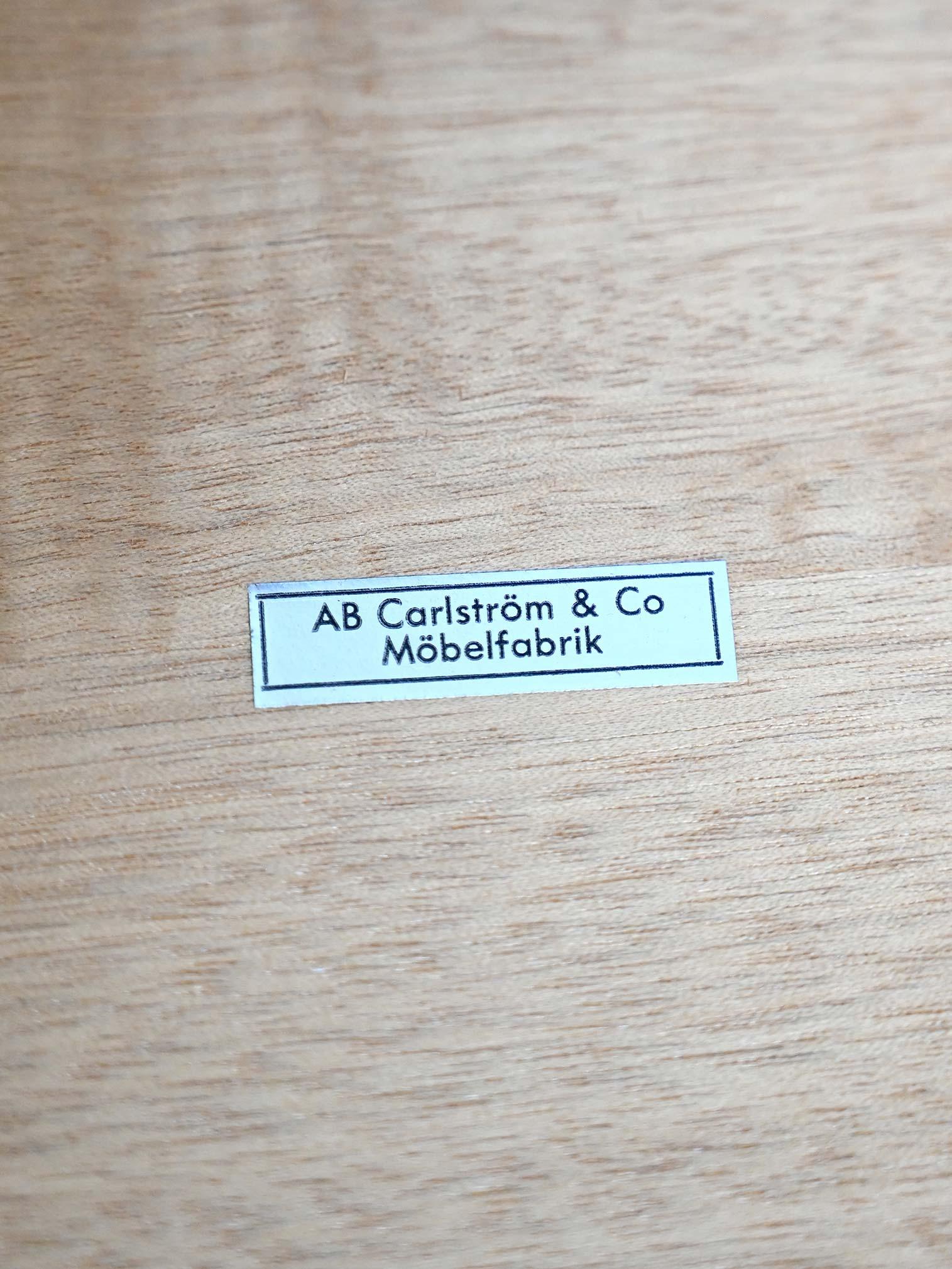 1960er Jahre Skandinavischer Nachttisch AB Carlström & Co (Teakholz) im Angebot