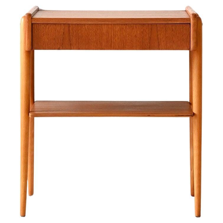1960er Jahre Skandinavischer Nachttisch AB Carlström & Co im Angebot