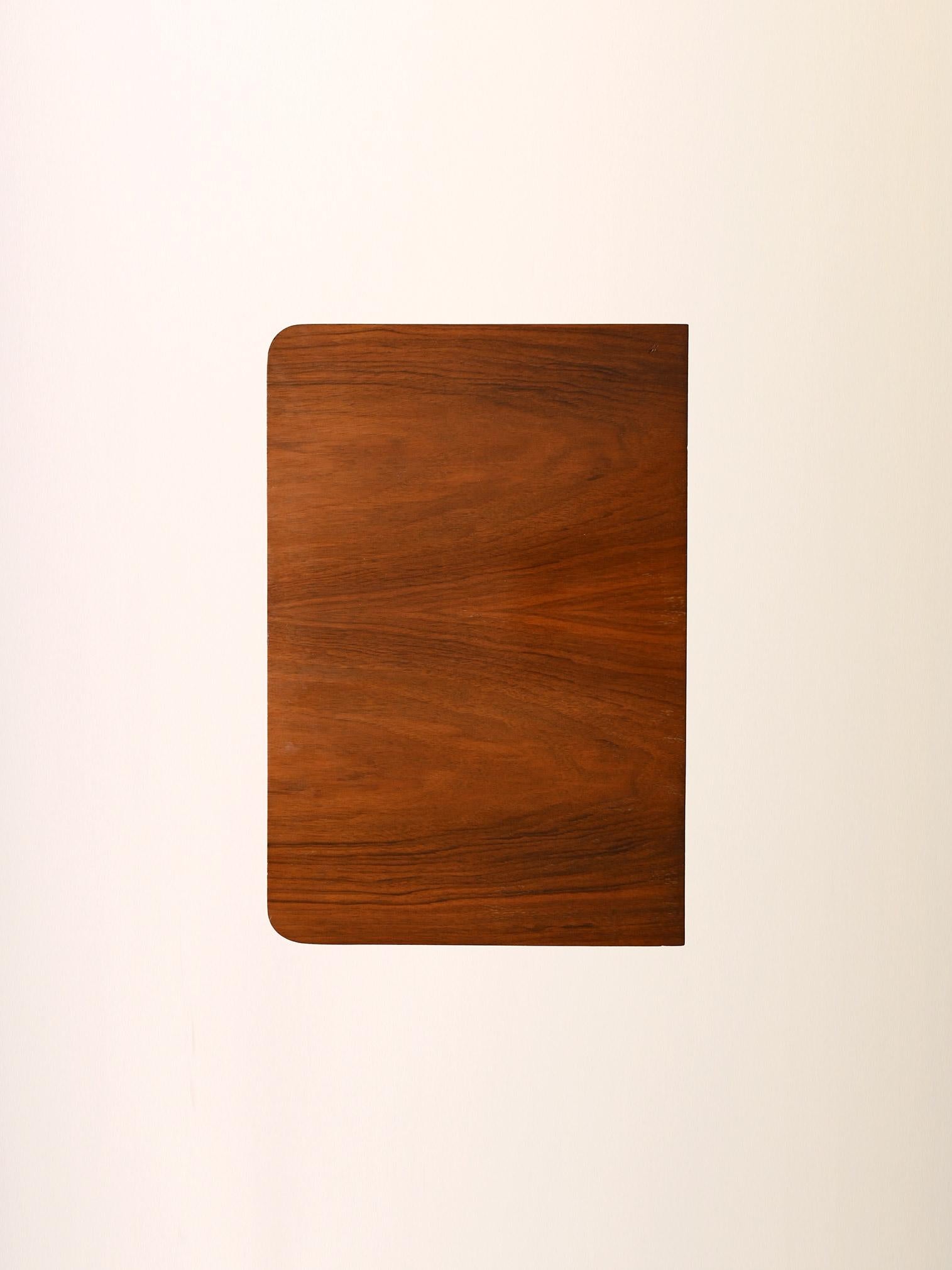 Scandinavian mahogany nightstand For Sale 4