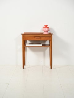 Table de chevet scandinave en teck par Bertil Fridhagen