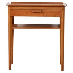 Table de chevet scandinave en teck par Bertil Fridhagen