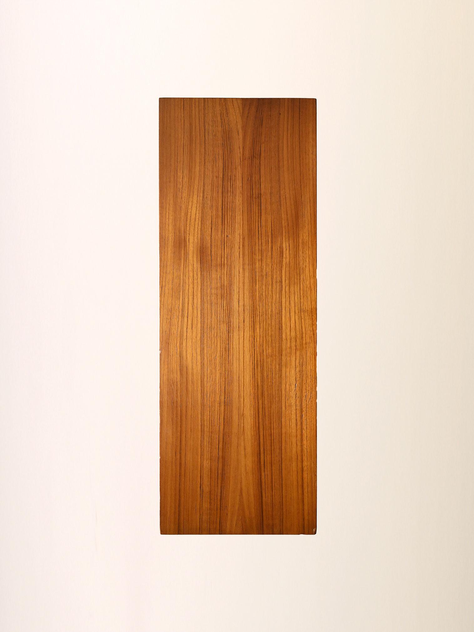 Métal Table de chevet suspendue scandinave avec tiroir en vente