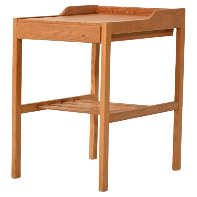 Scandinavian vintage oak 60s nightstand