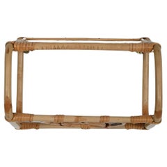 Comodino sospeso in bambù anni ’60