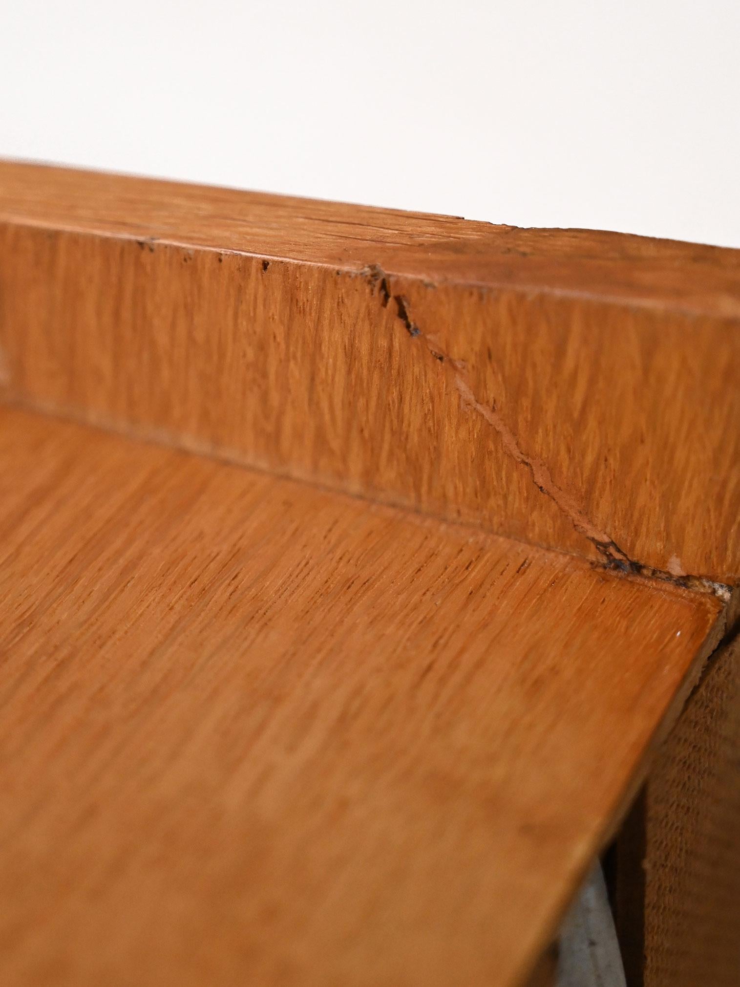 Metal Comodino sospeso vintage scandinavo