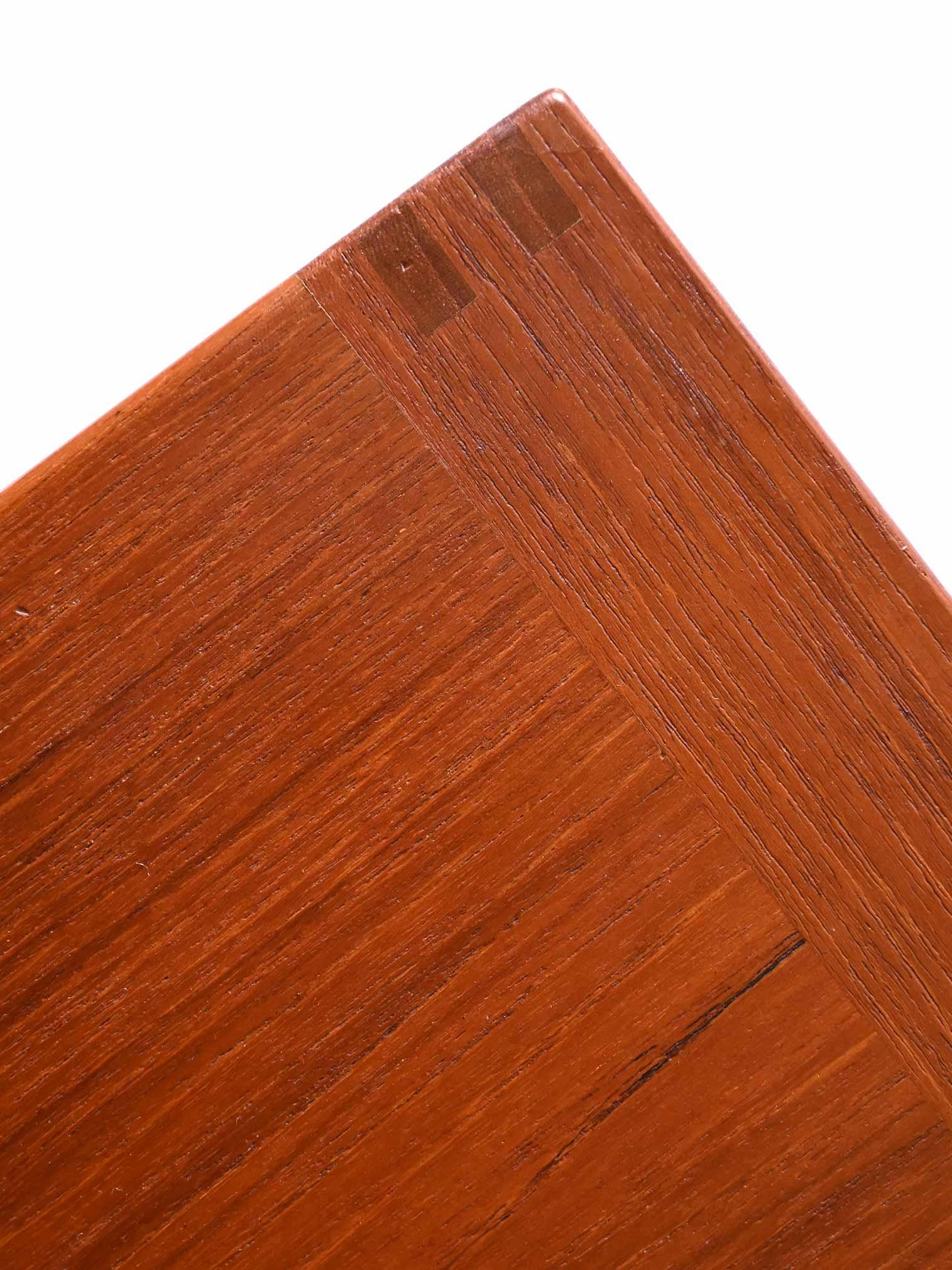 Mid-20th Century Swedish teak nightstand For Sale
