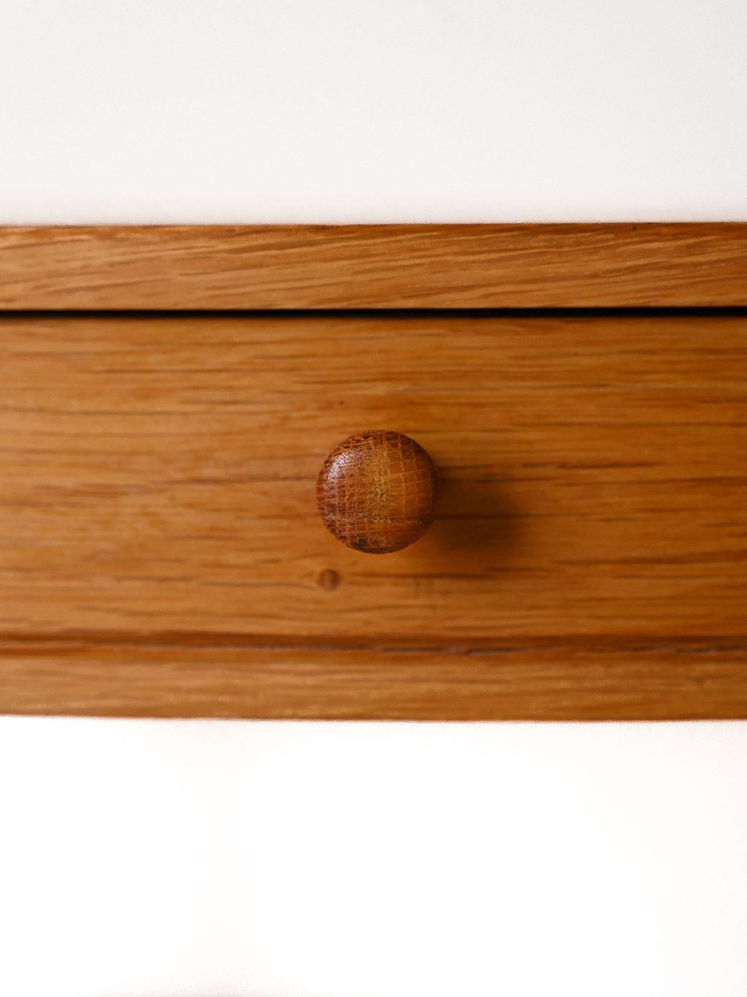 Legno Comodino vintage in rovere in vendita