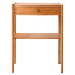Vintage oak nightstand