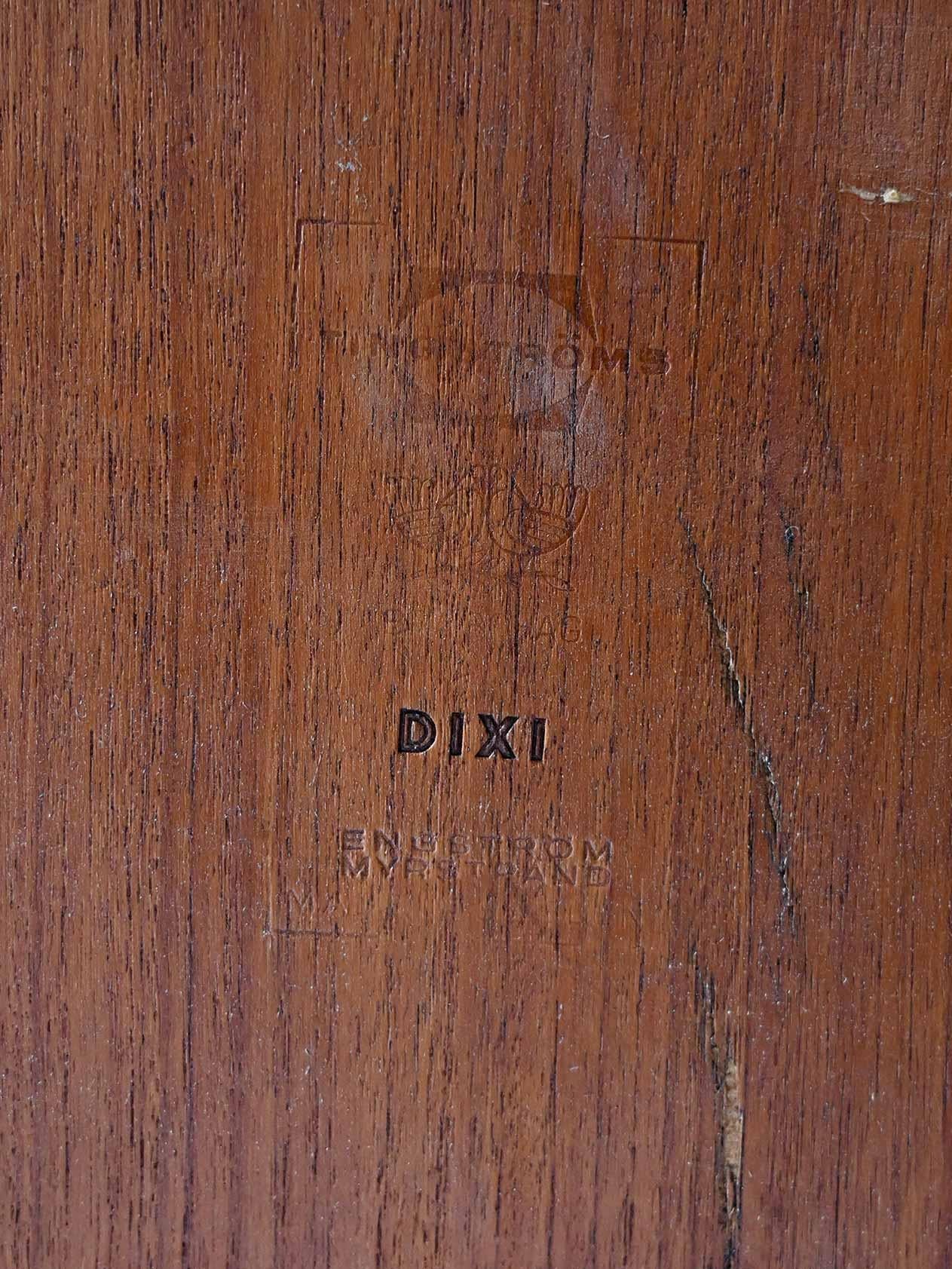 Mid-20th Century Comodino vintage svedese di Egström & Mírstrand per Dixi en vente