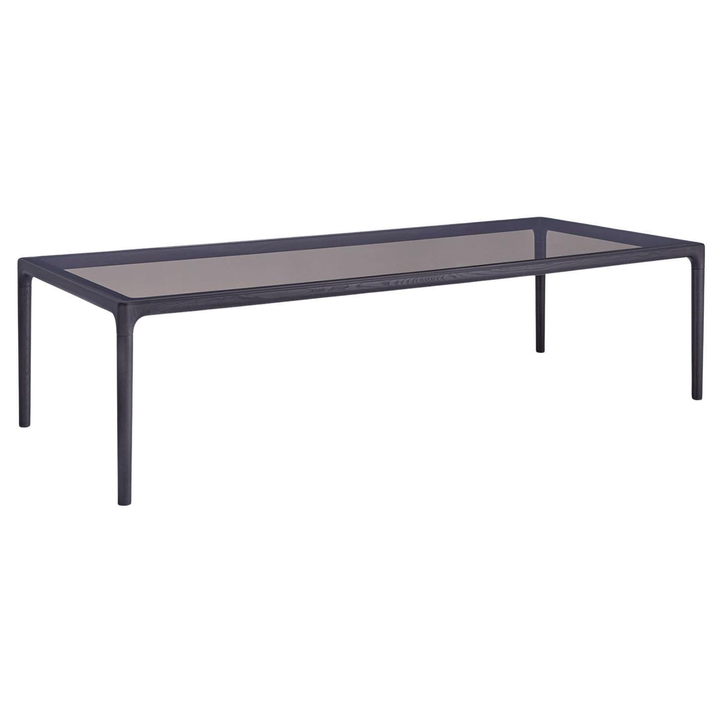 Table de salle à manger compacte noire