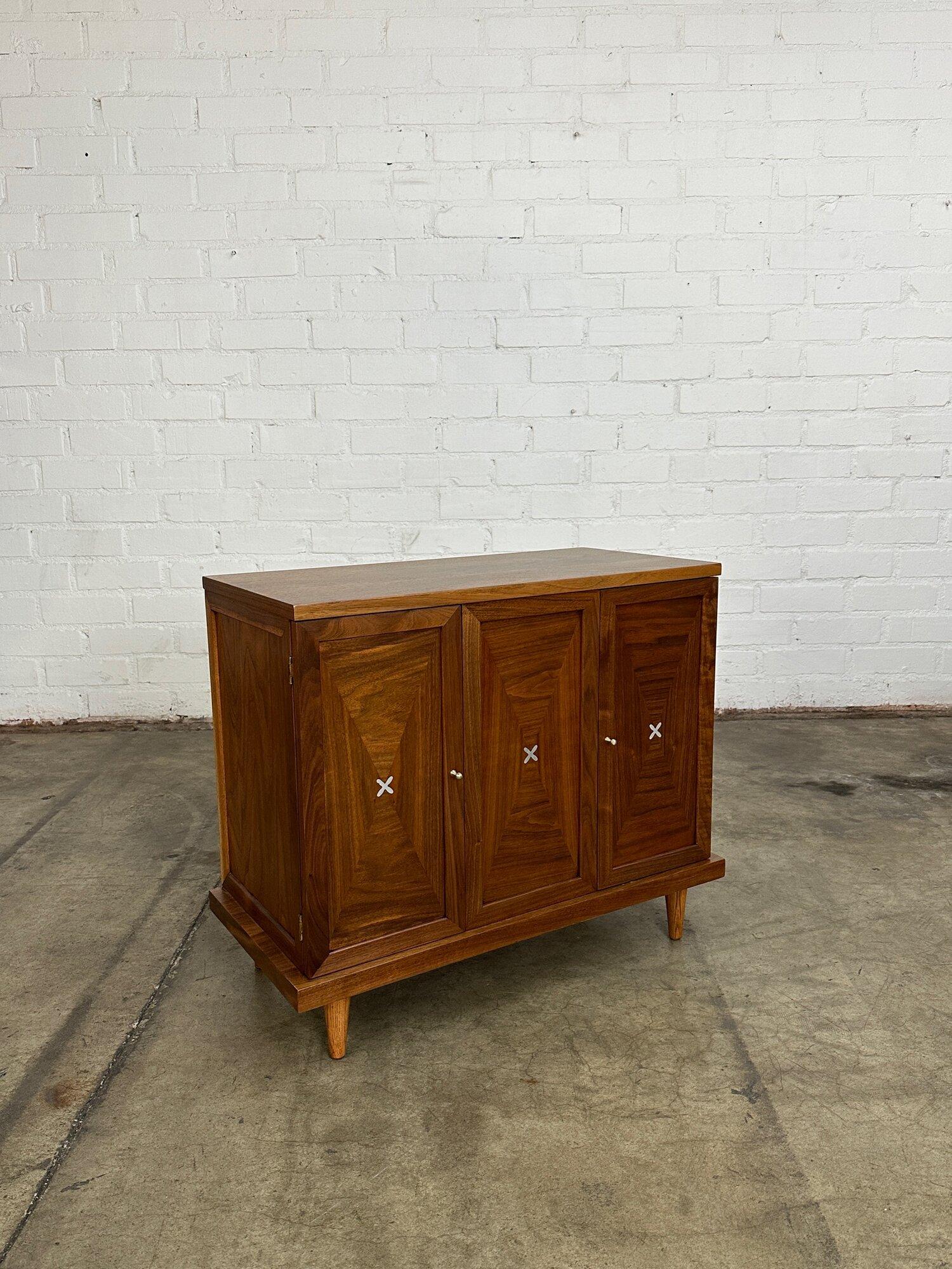 Mid-20th Century Compact Credenza by American of Martinsville For Sale
