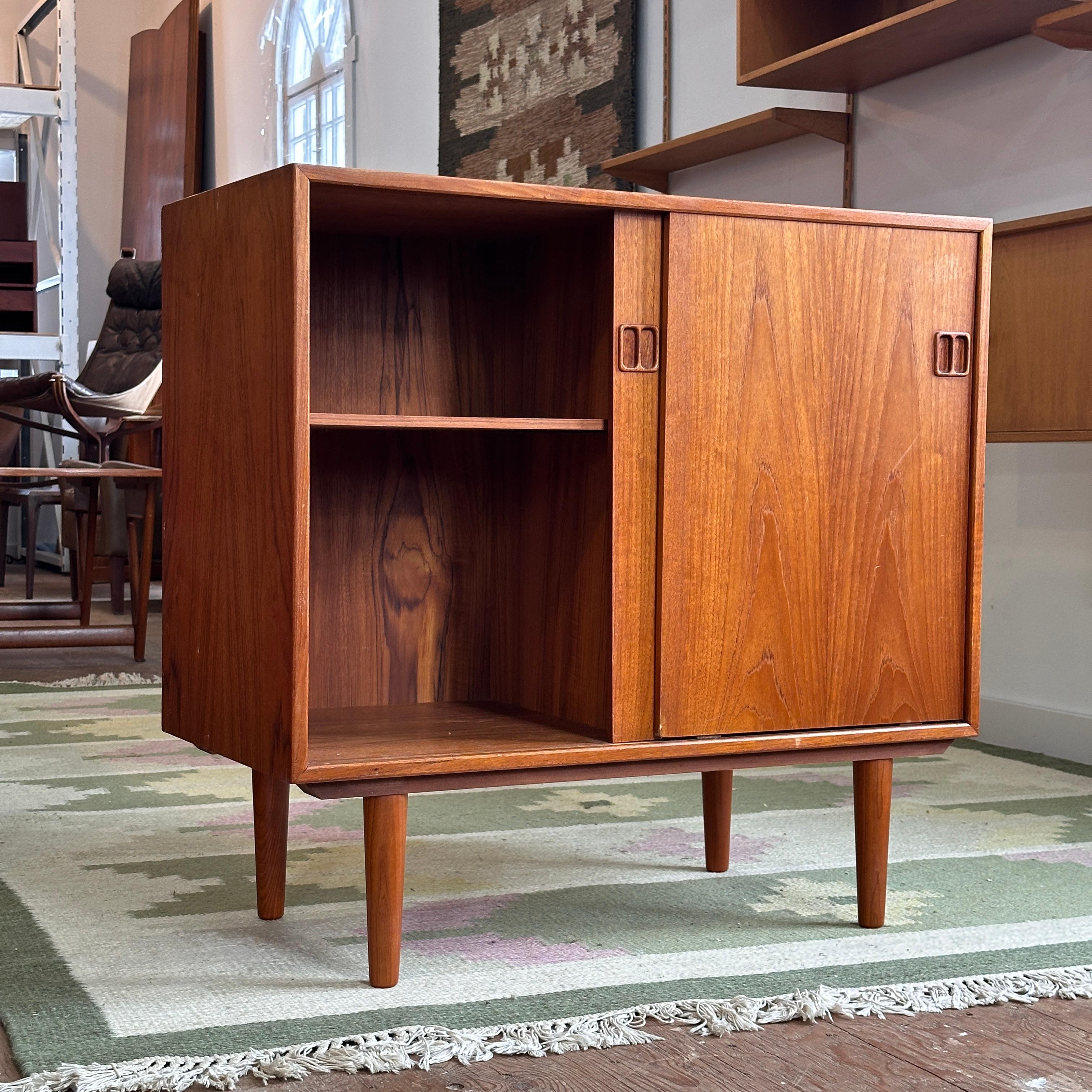 Mid-Century Modern Compact Danish Teak Sideboard