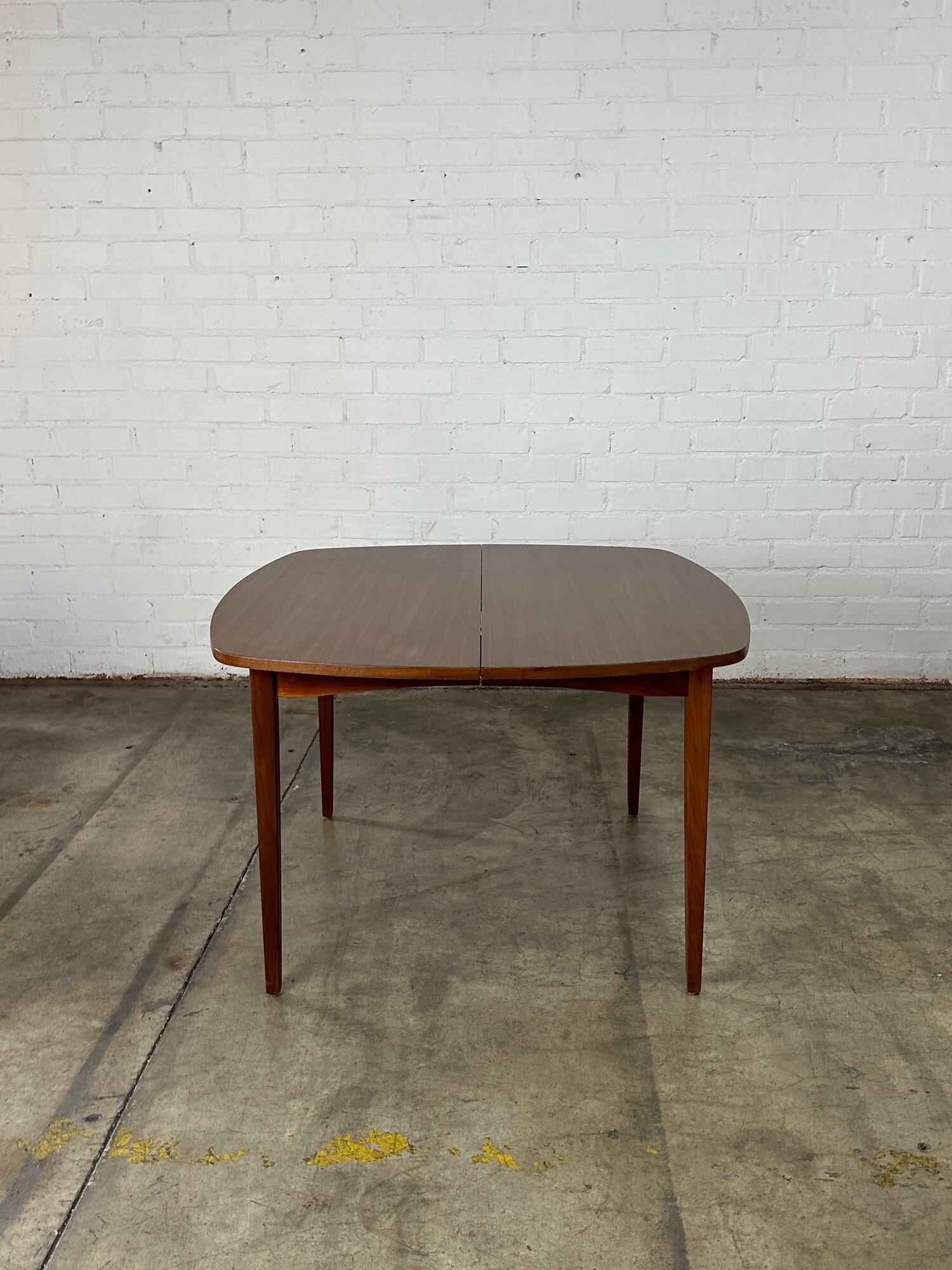 Mid-Century Modern Compact mid century dining table For Sale