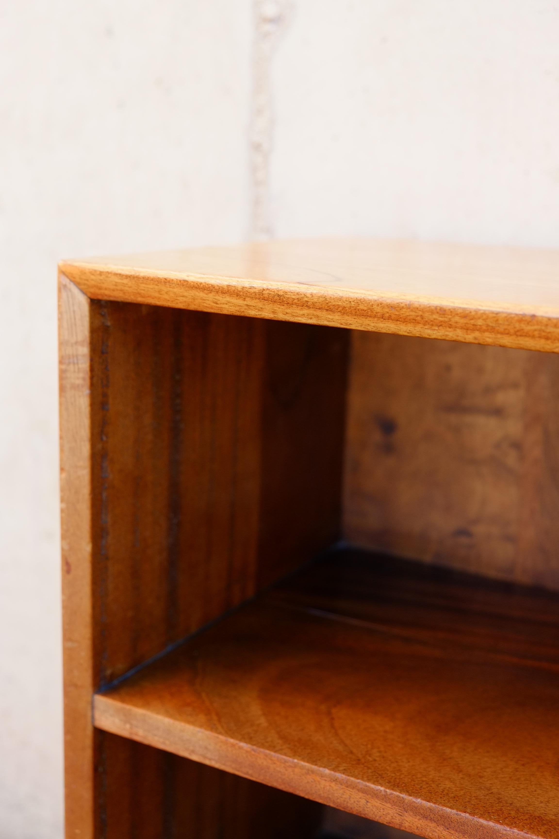 Compact Mid-Century Teak Sideboard / 1960's Bookcase Cabinet For Sale 8