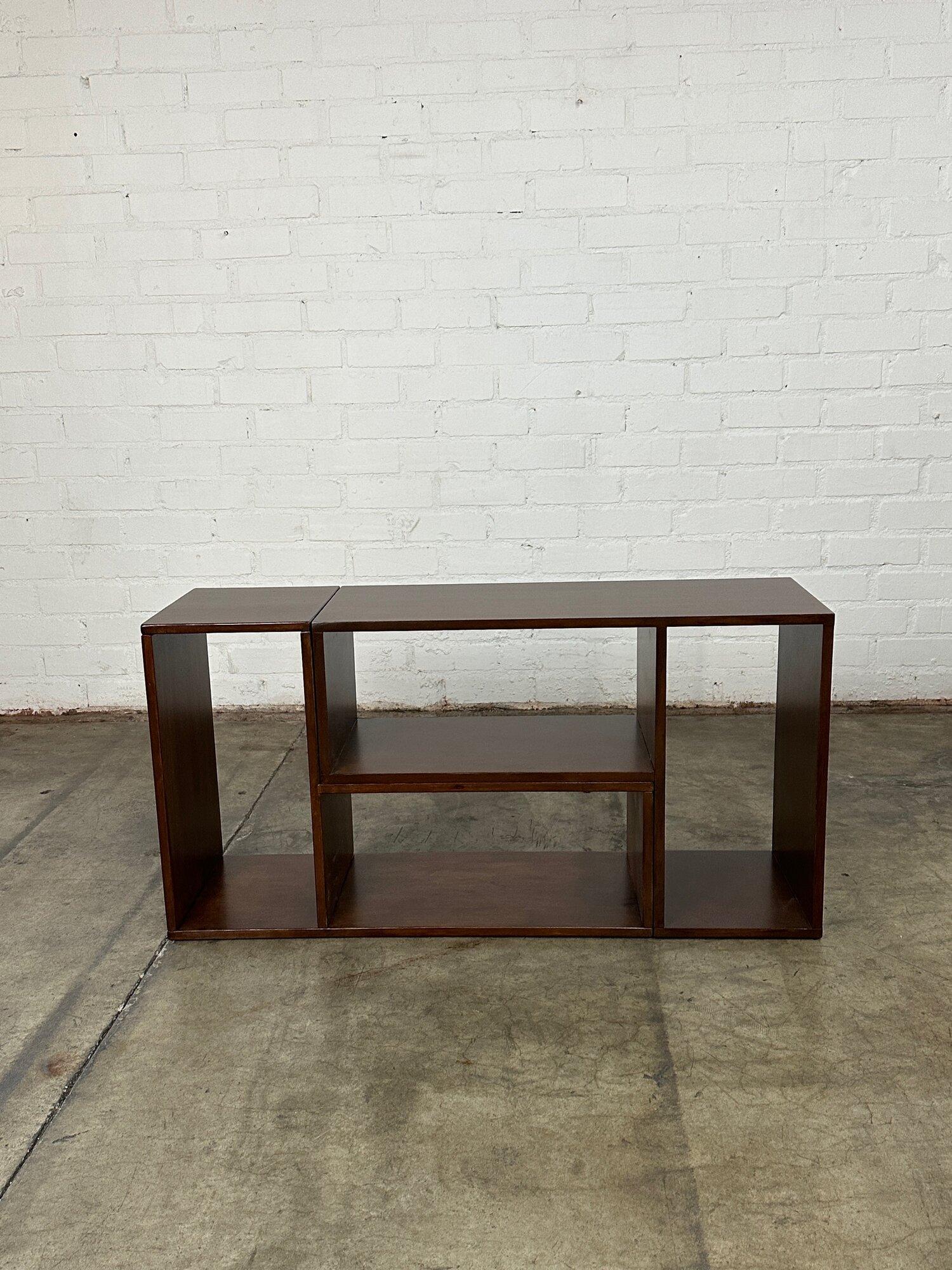 Mid-Century Modern Compact modular shelving unit For Sale