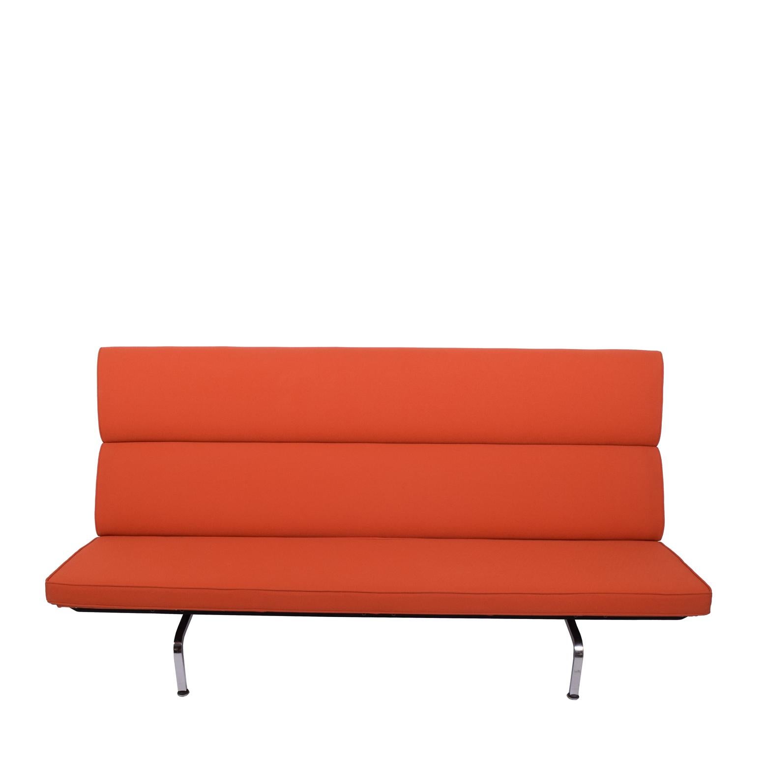 Organic Modern Compact Sofa by Charles Eames for Herman Miller