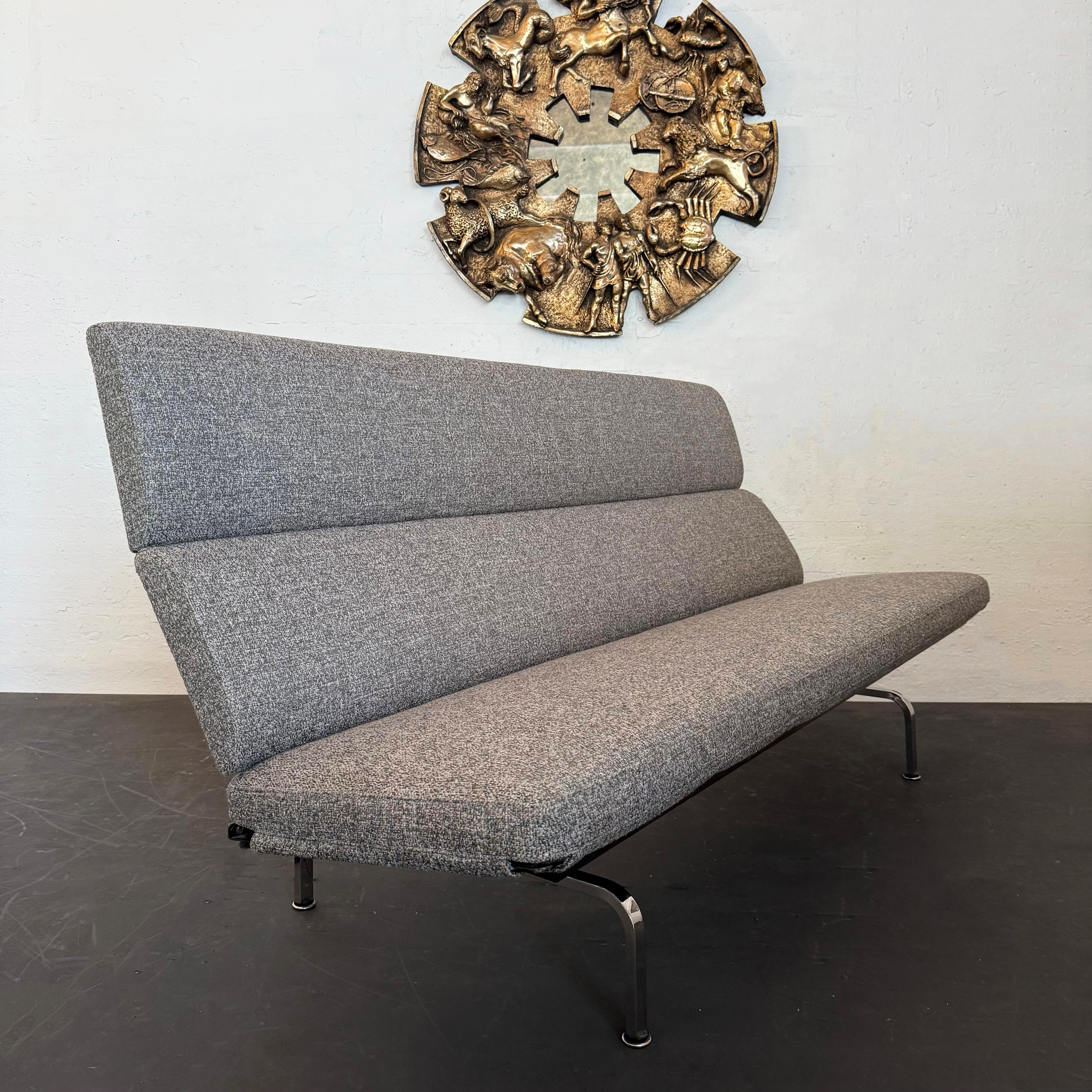 Sofá Compact de Ray y Charles Eames para Herman Miller Moderno de mediados de siglo en venta