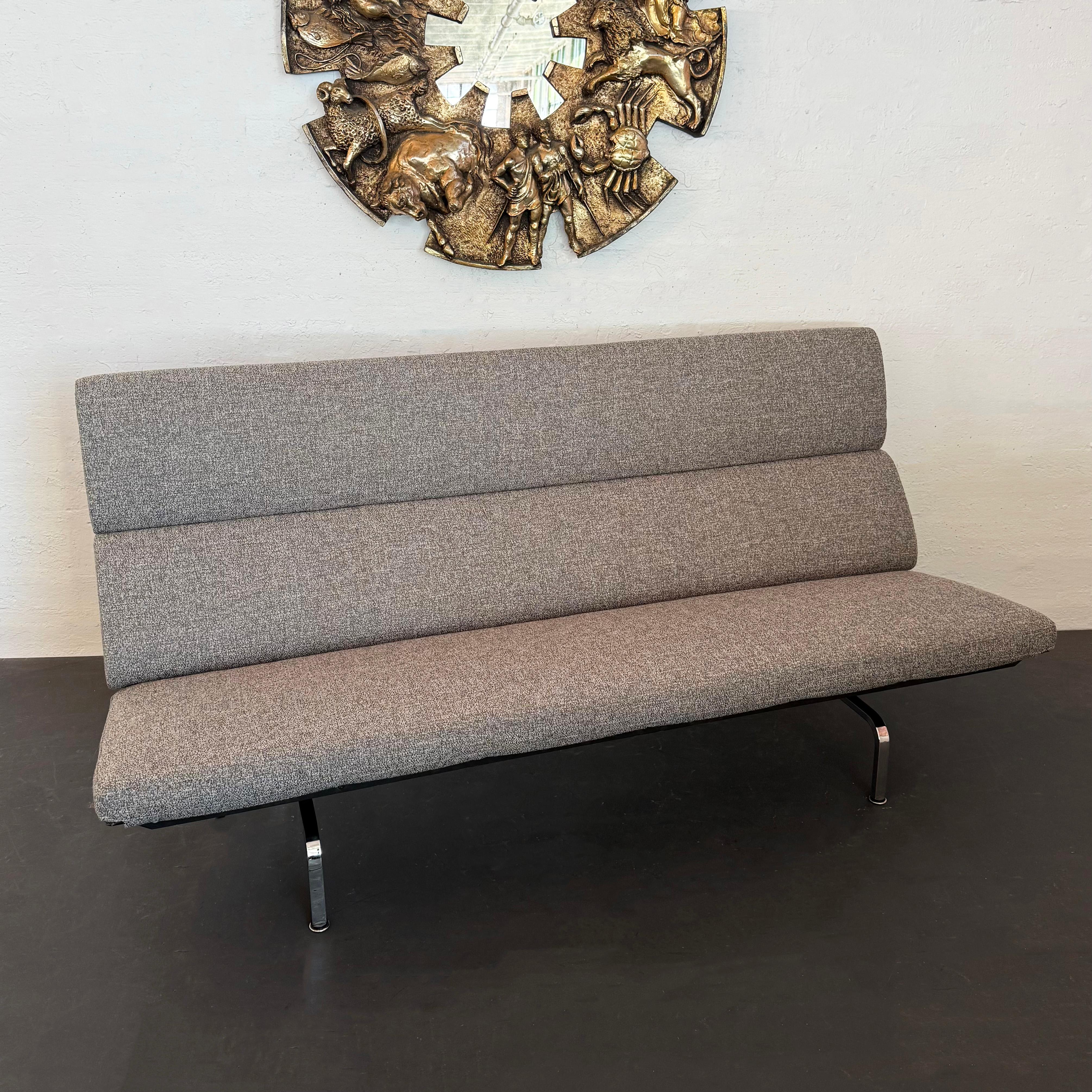Sofá Compact de Ray y Charles Eames para Herman Miller Acero en venta