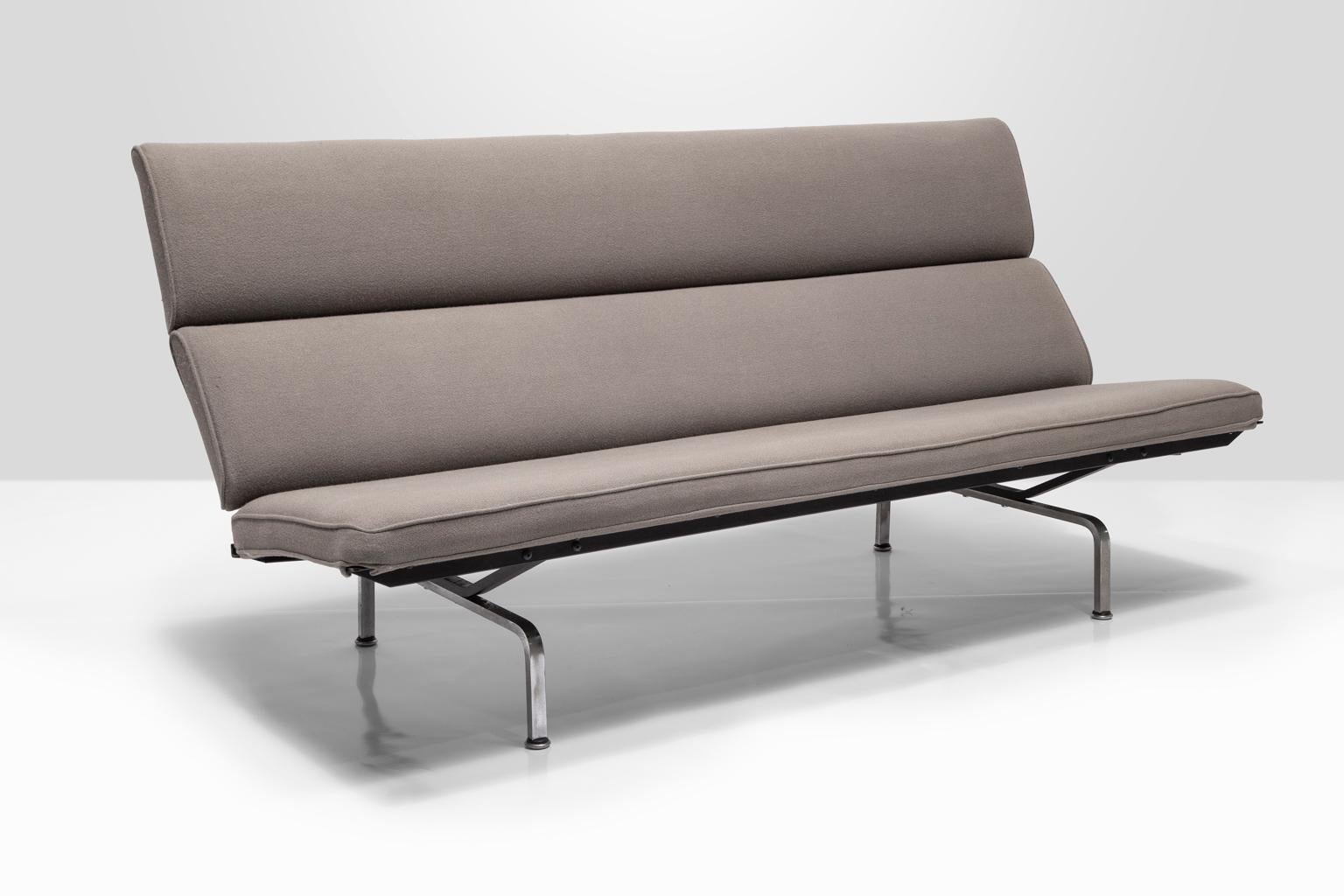 Mid-Century Modern « Compact Sofa » Ray & Charles Eames cadeau Godparents à Eric Saarinen en vente