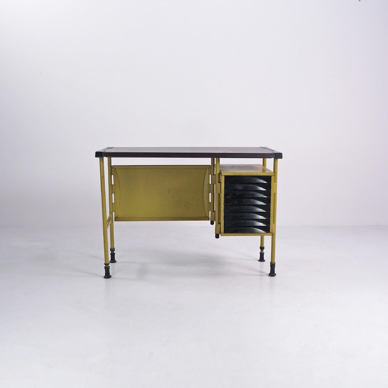 Industrial Compact Spazio Desk by BBPR Architects / Olivetti Synthesis, Italy, c.1960