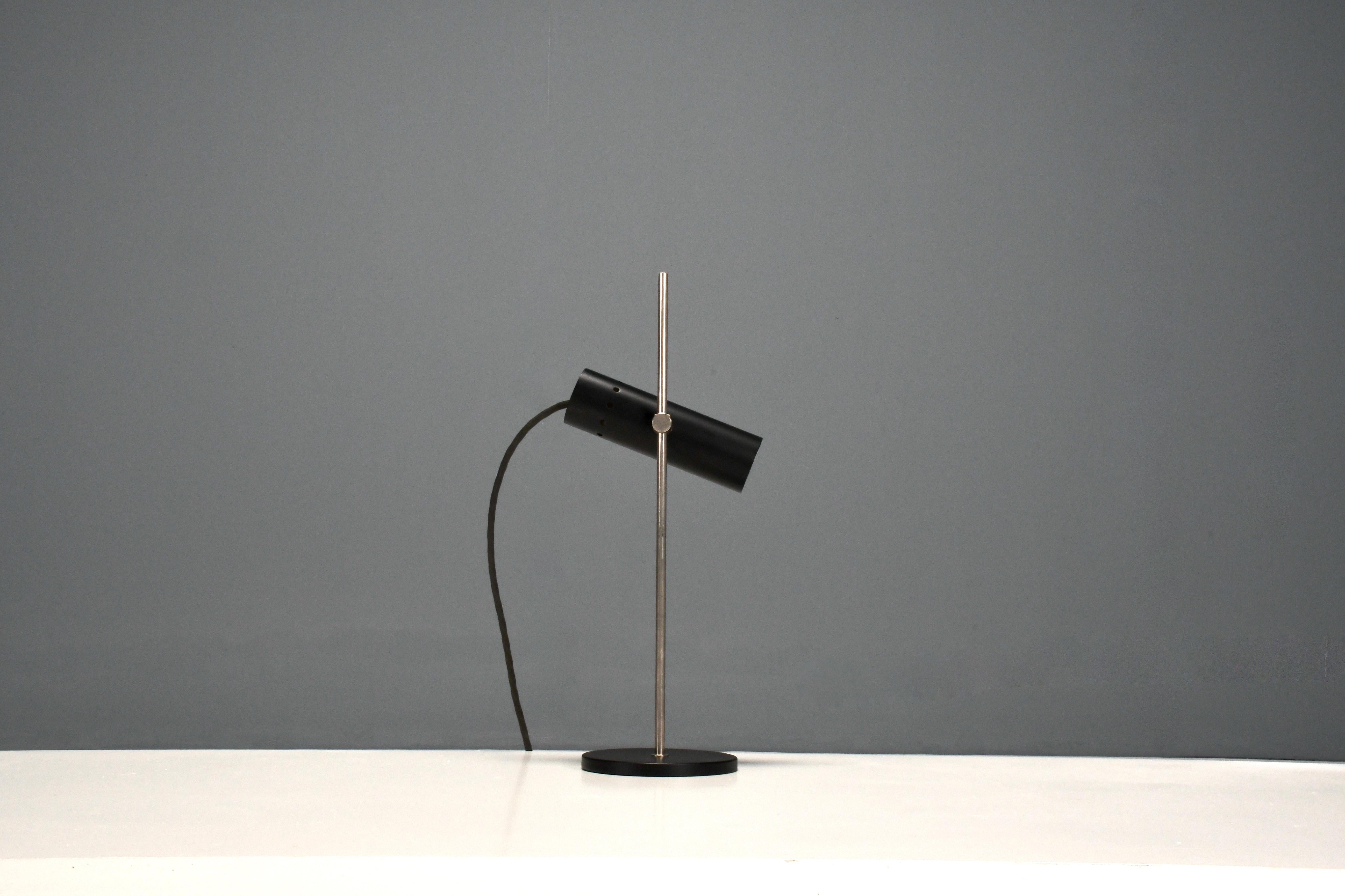 Compact Table Lamp by Alain Richard for Disderot, France 1950s In Good Condition For Sale In Echt, NL