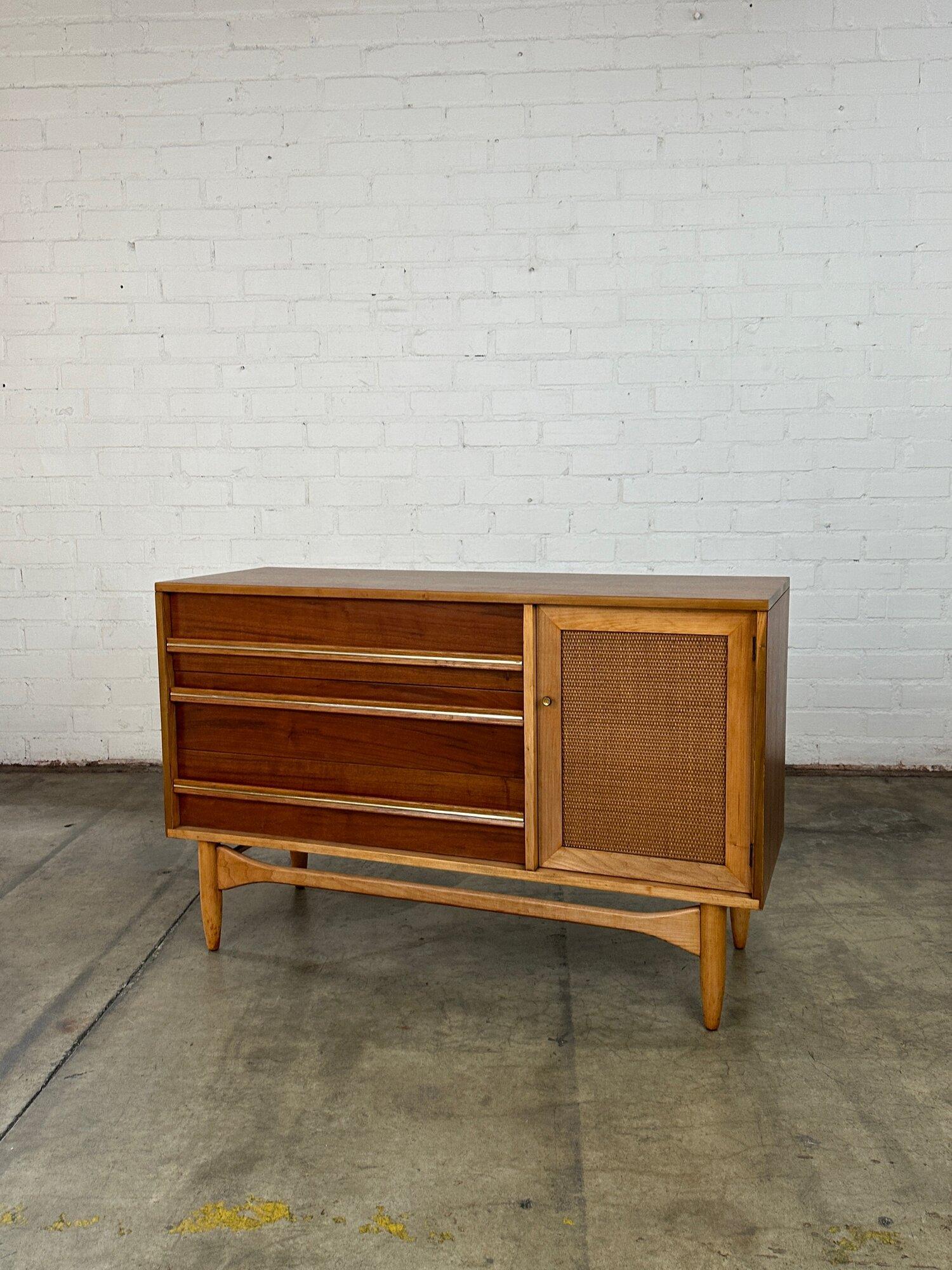 Compact Two Tone Credenza For Sale 1