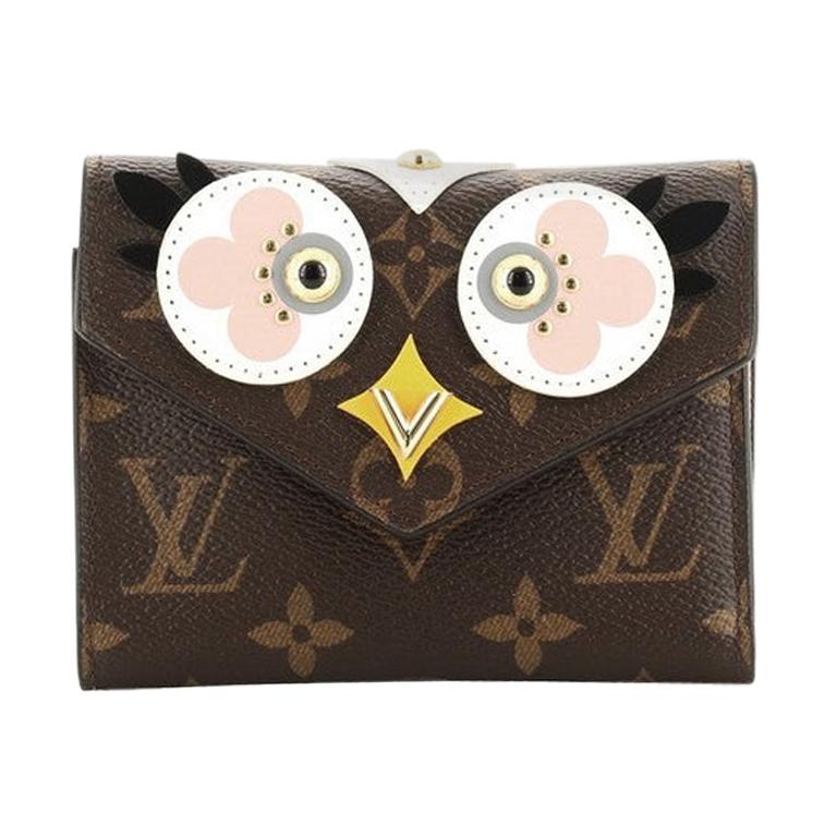 Compact Victorine Wallet Limited Edition Lovely Birds Monogram Canvas