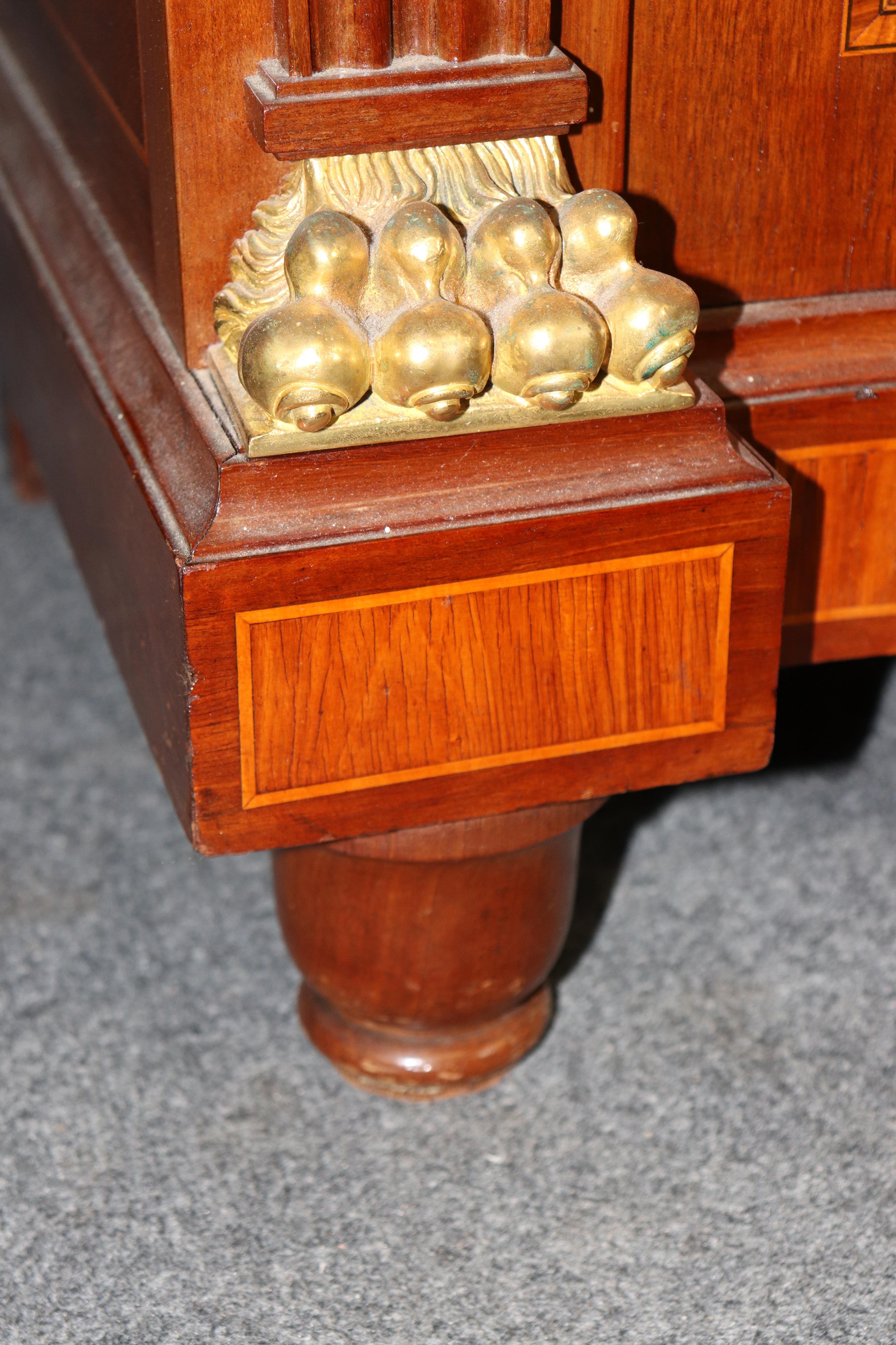 Coppia di orologi francesi in bronzo dorato De Cooene Freres Attr. Buffet in vendita 5