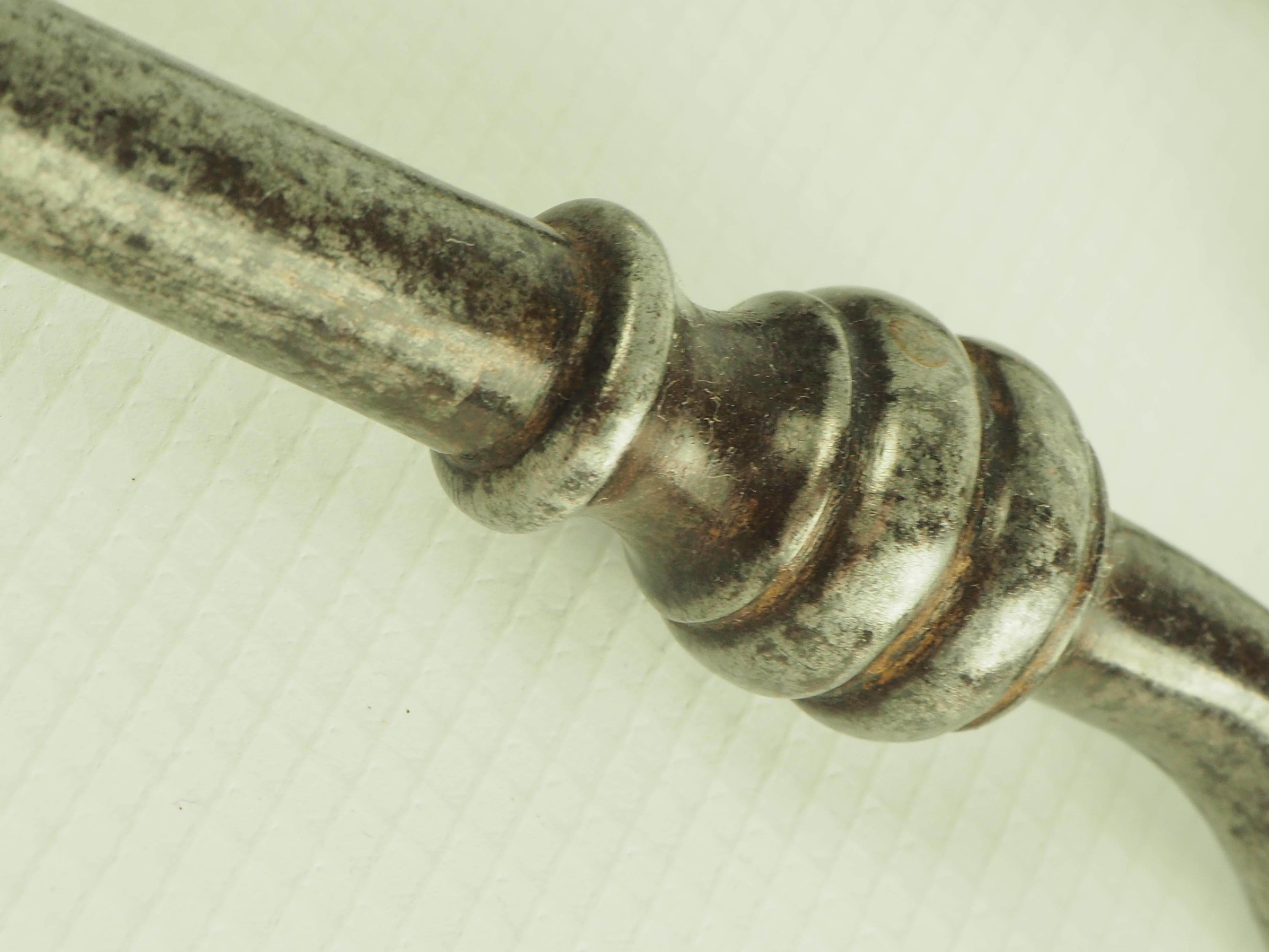 Companion Set of Three George III Steel Fire Tools 7