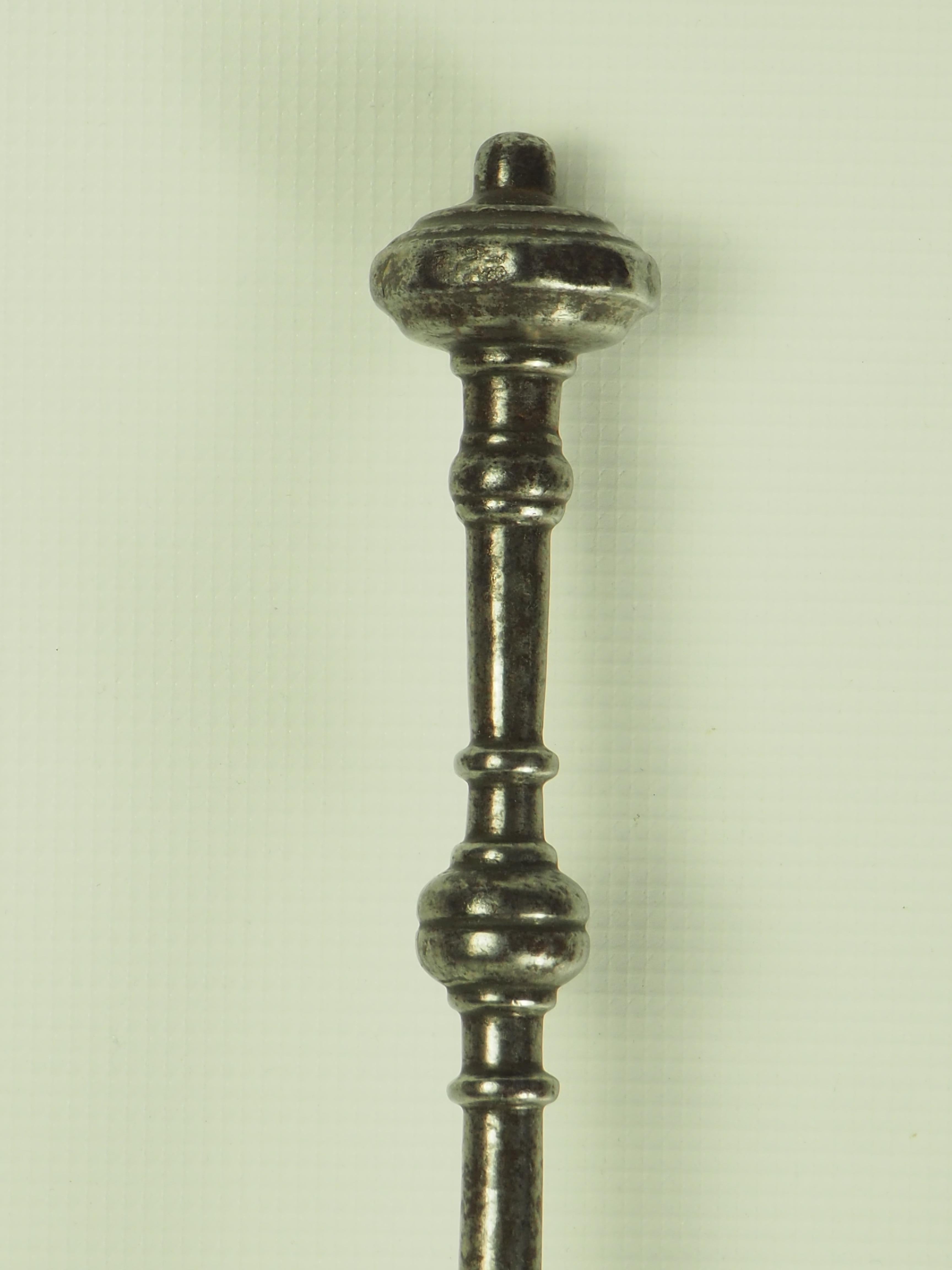 Companion Set of Three George III Steel Fire Tools 11