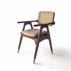 Compas Chair in Teak Wood, Set of 8, by INDO-