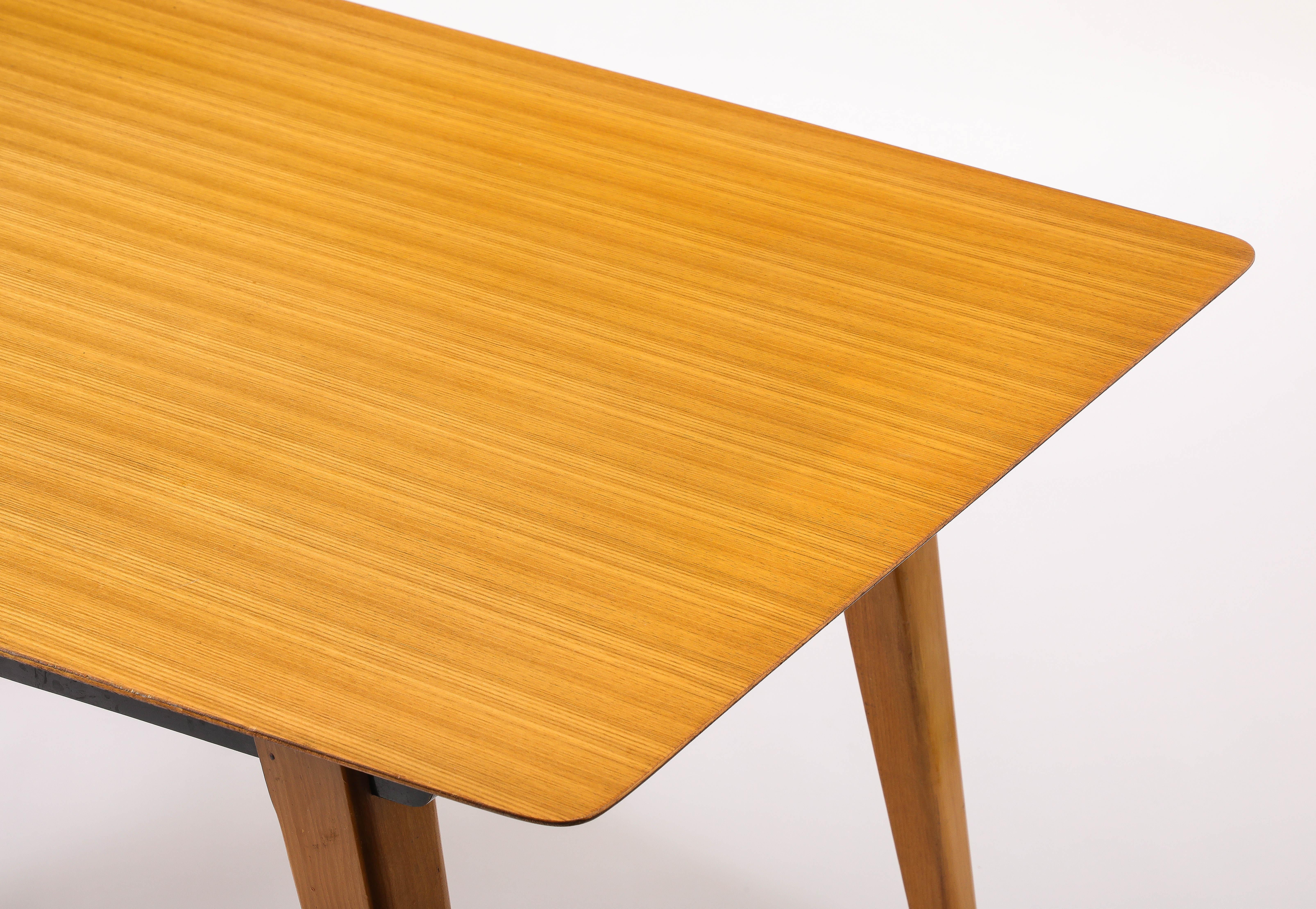 Compas Dining Table, France 1950's In Good Condition For Sale In New York, NY