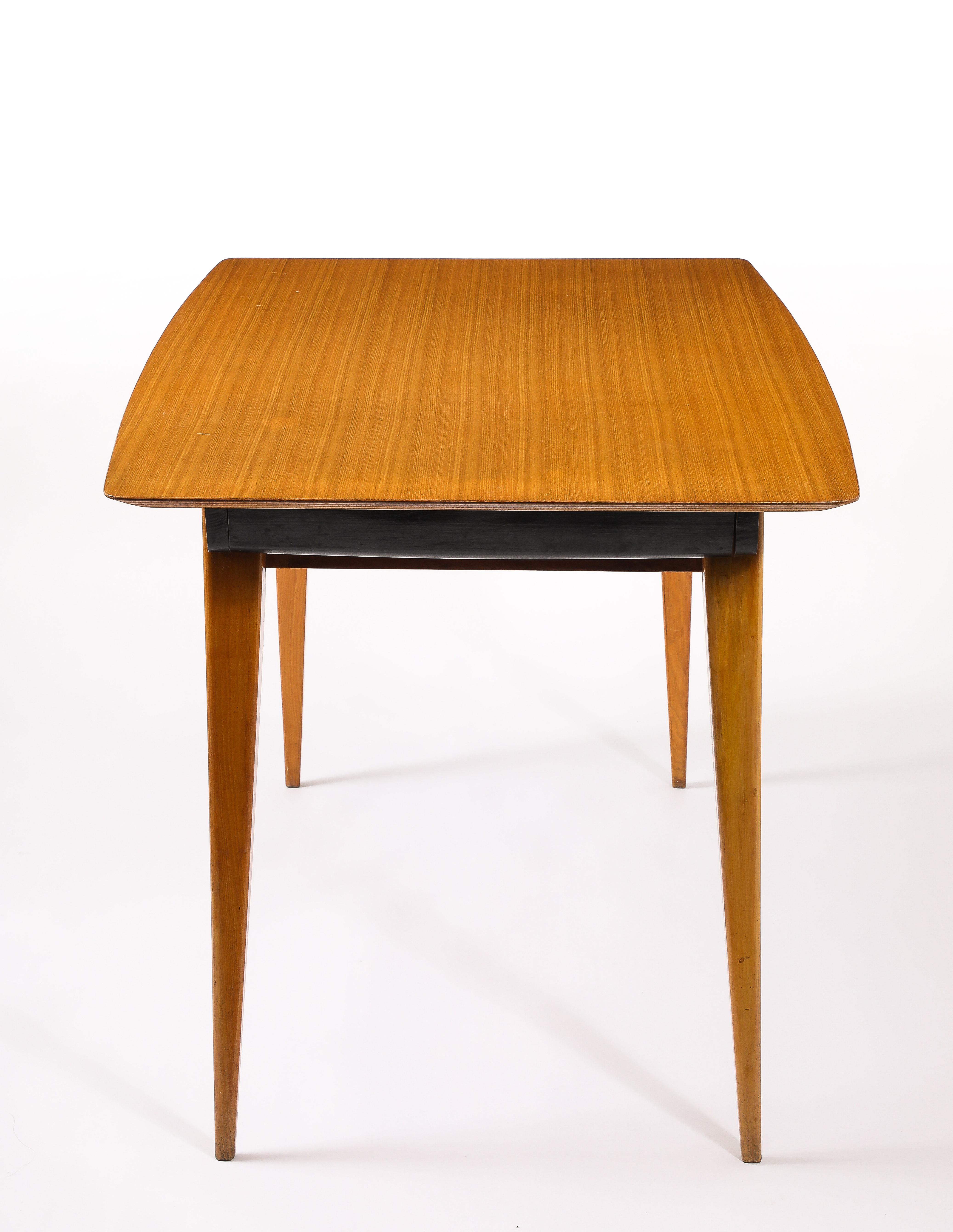 20th Century Compas Dining Table, France 1950's For Sale