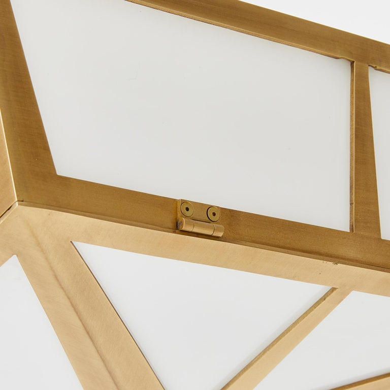 Compass Flush Mount by David Duncan Studio For Sale at 1stDibs