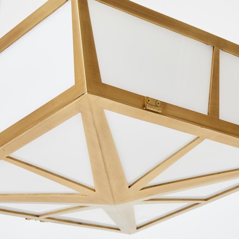 Compass Flush Mount by David Duncan Studio For Sale at 1stDibs