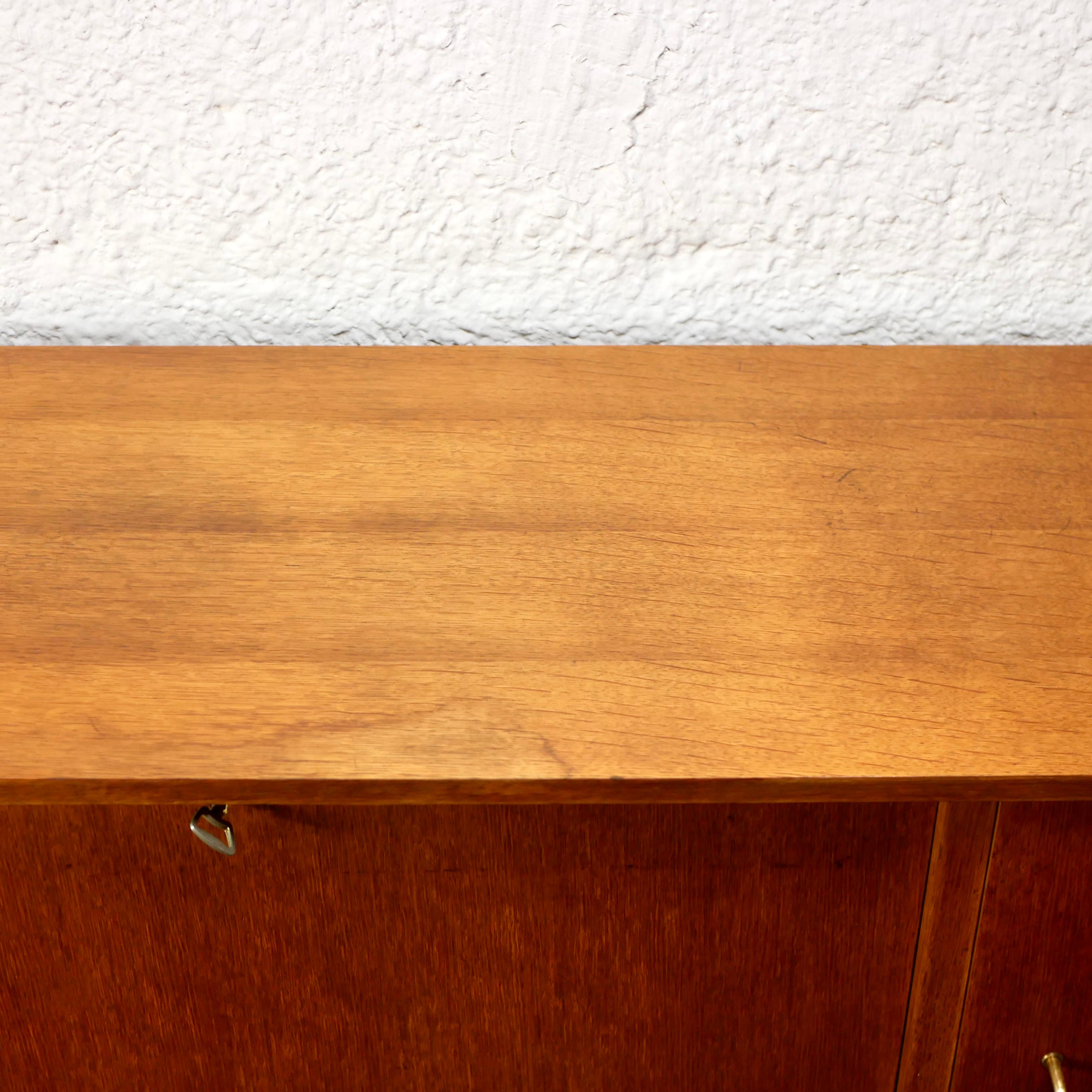 Enfilade haut à pieds de boussole français de Sam, années 1950-60 11