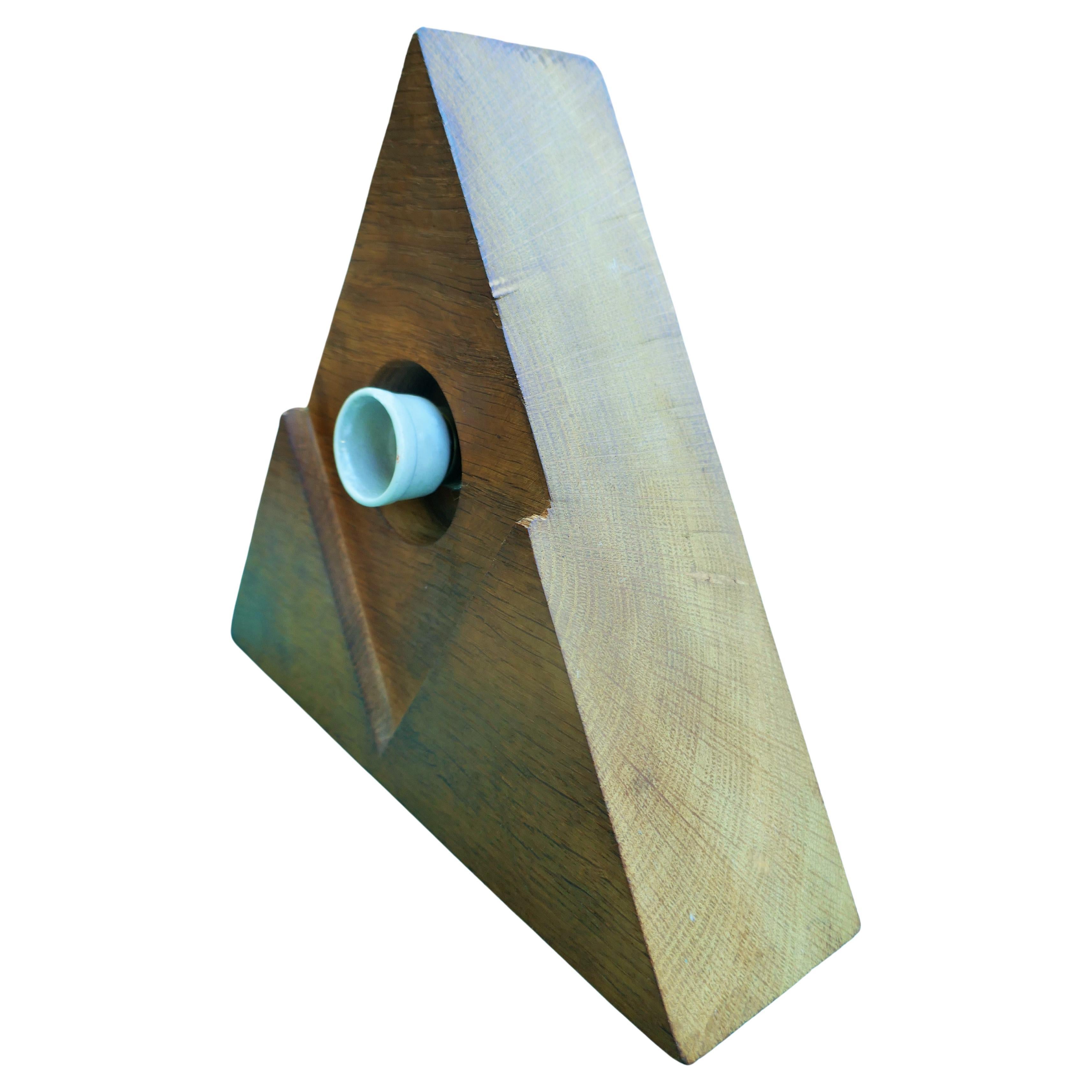 Compass or Masonic symbol table lamp - Iter Massoni In Good Condition For Sale In Lugo, IT