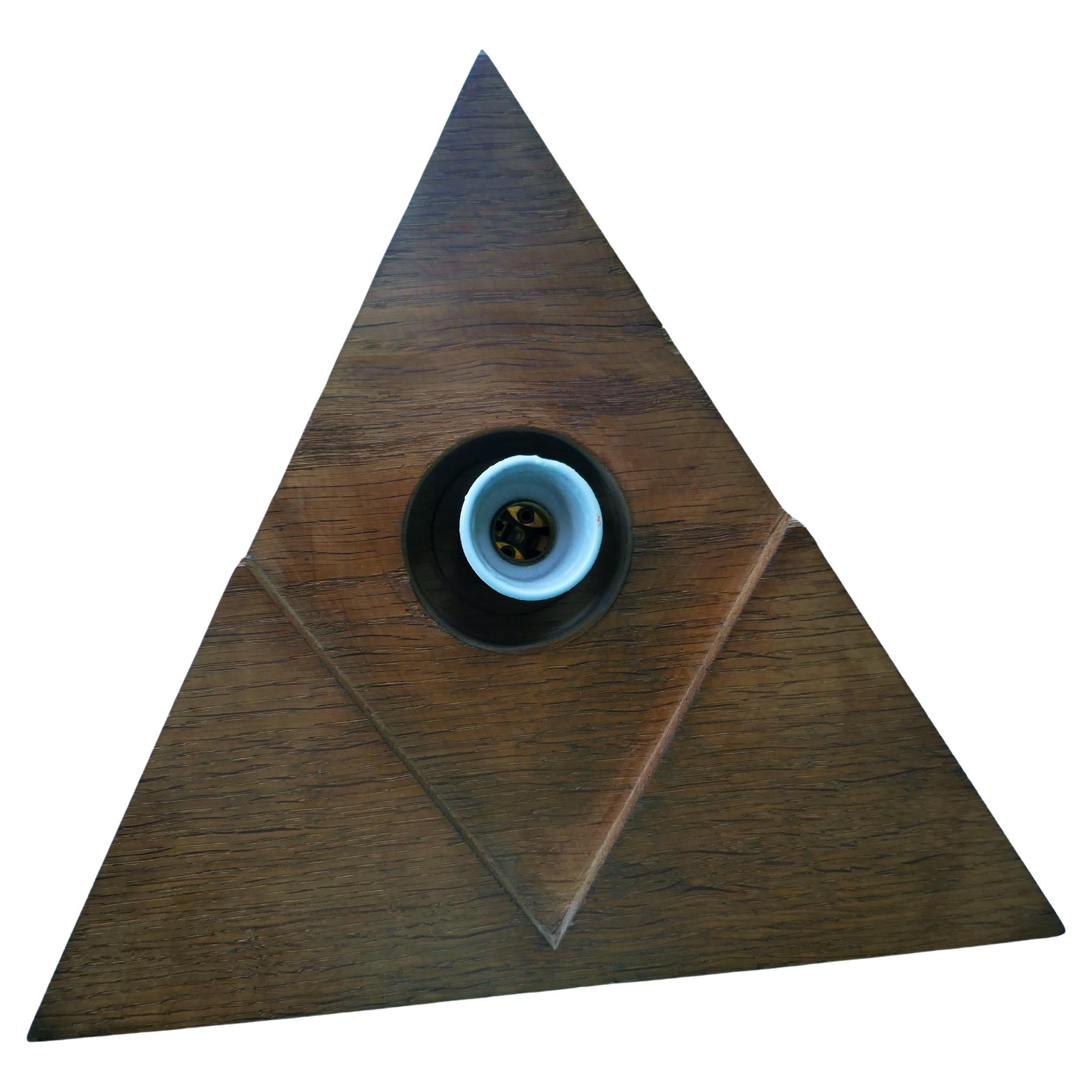 Compass or Masonic symbol table lamp - Iter Massoni For Sale